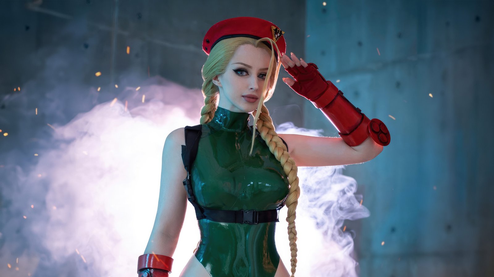 Cammy Street Fighter Cosplay Wallpaper