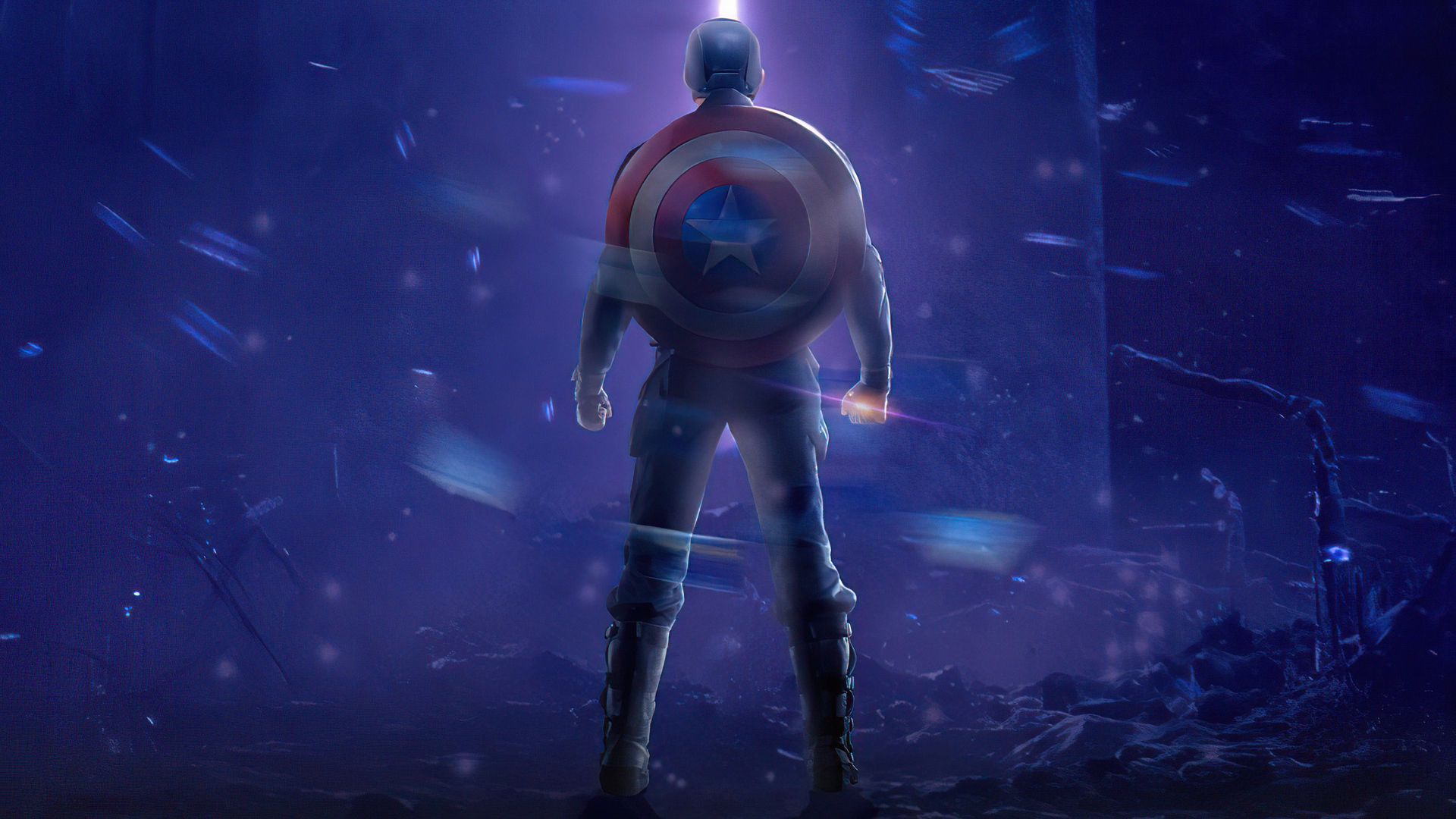 Captain America Back To The Past 5k Wallpaper