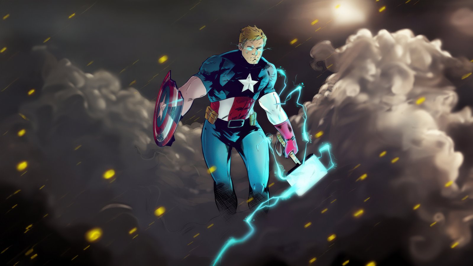 Captain America Precision Wallpaper