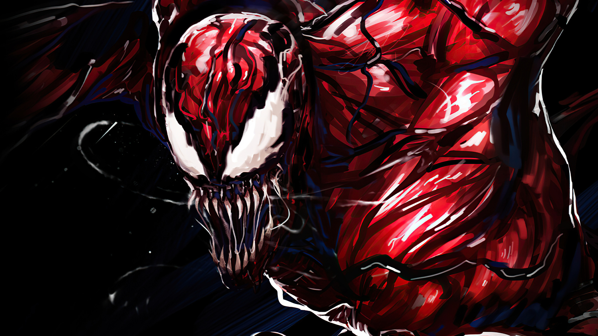 Carnage Red 4k Wallpaper