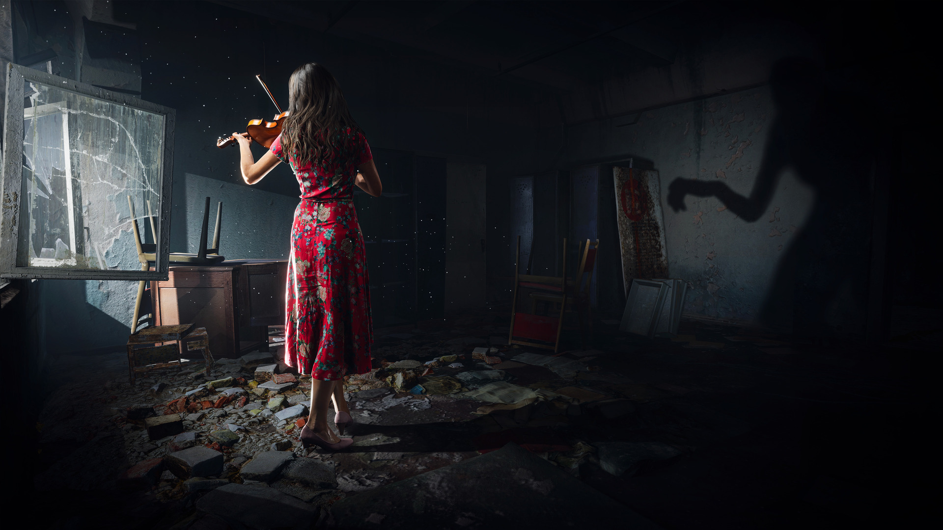 Chernobylite Violin Girl Wallpaper