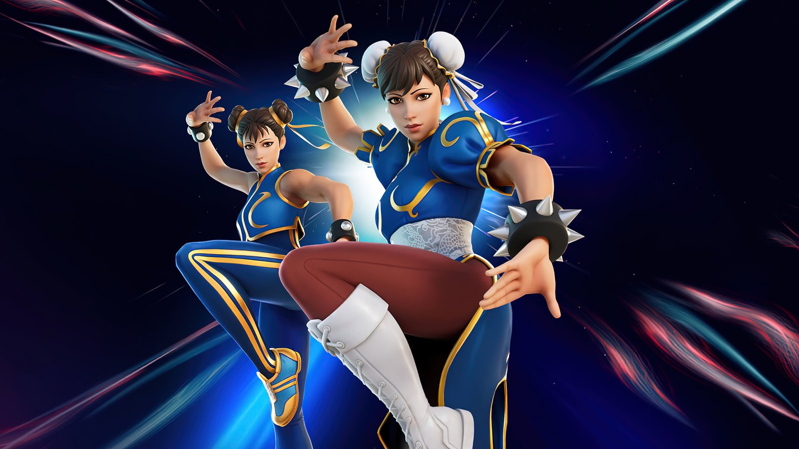 Chun Li Street Fighter Fortnite 2021 4K Wallpaper