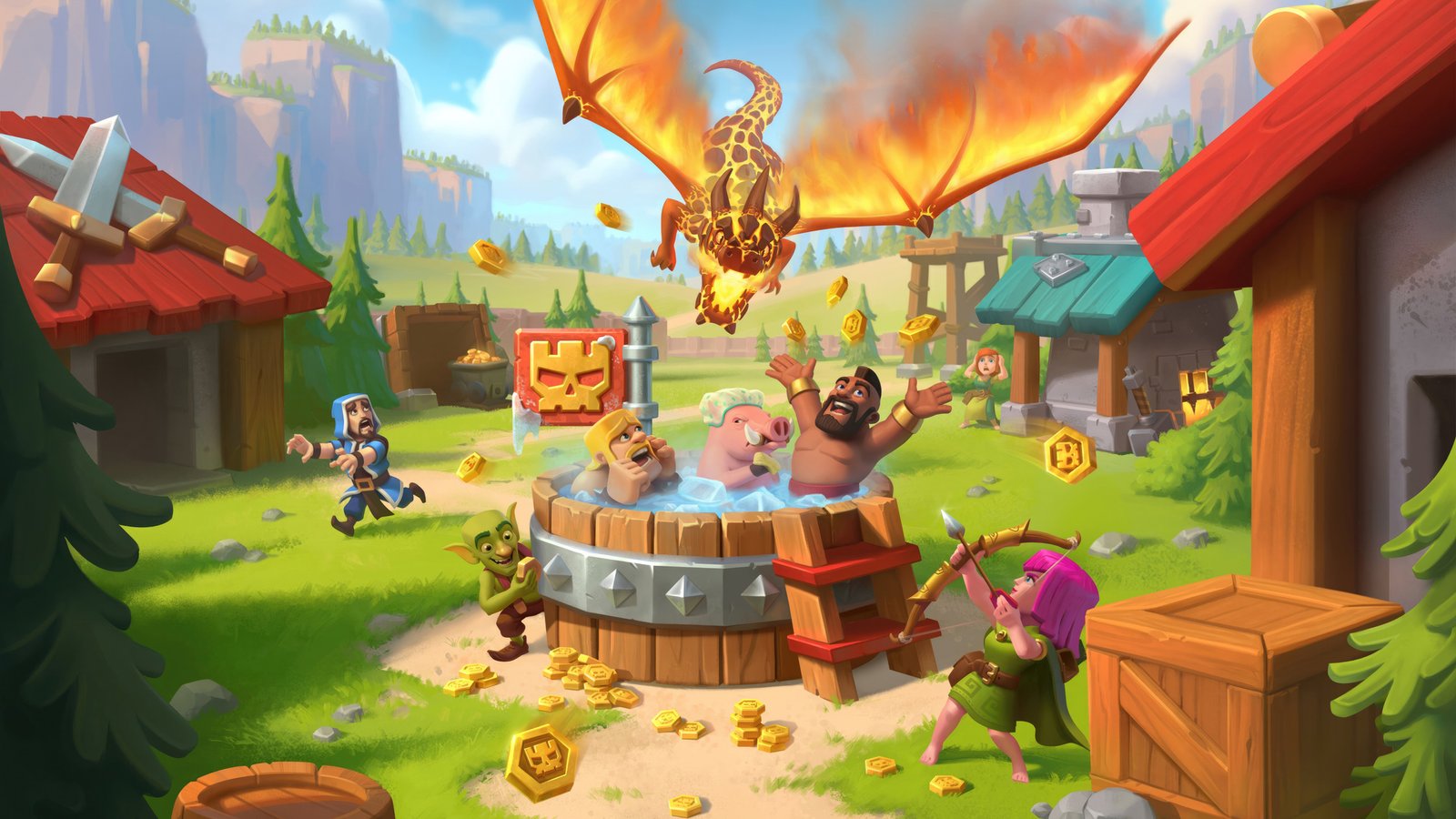 Clash Of Clans 2024 Wallpaper