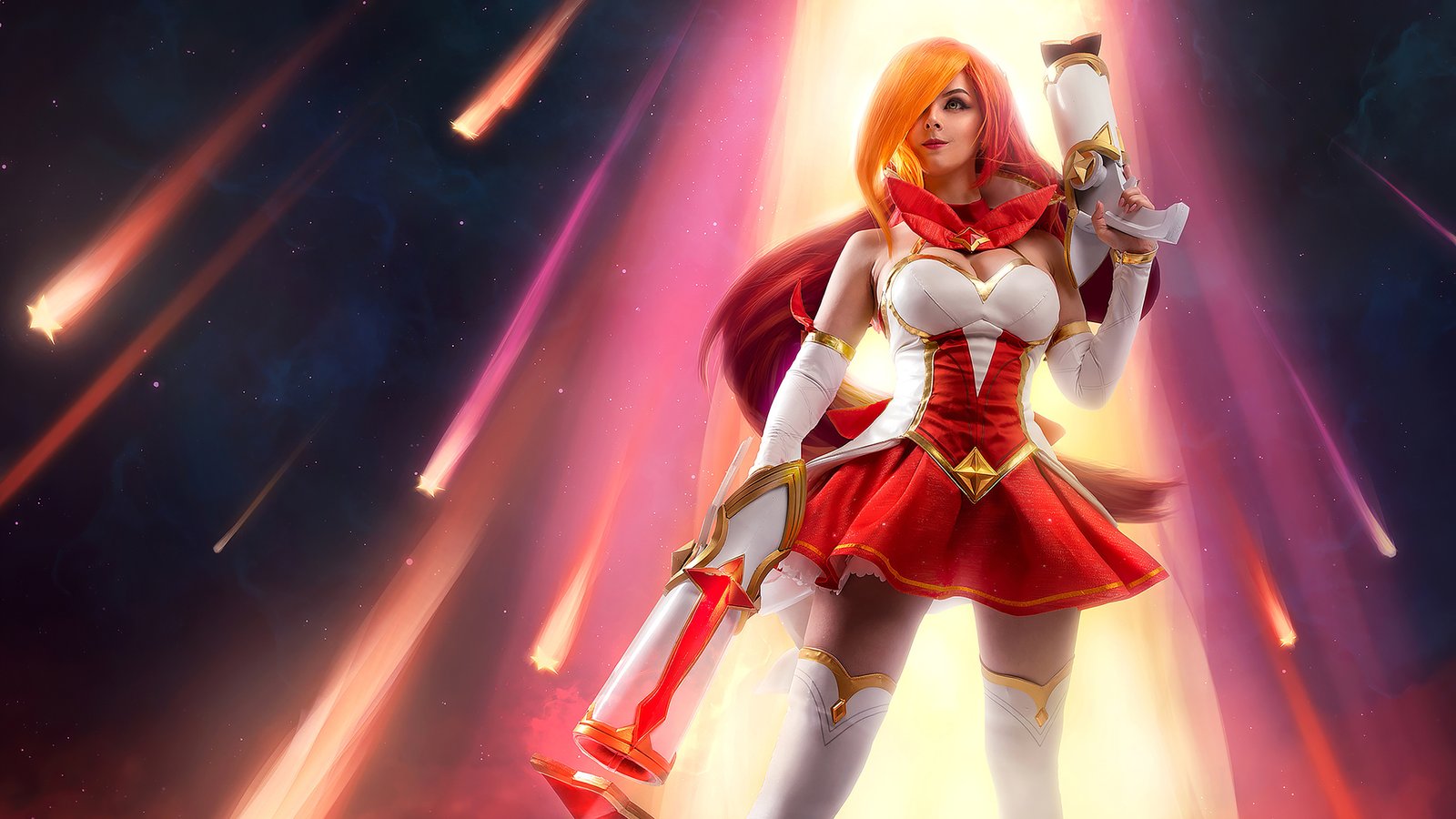 Cosplay Miss Fortune Star Guardian League Of Legends Wallpaper