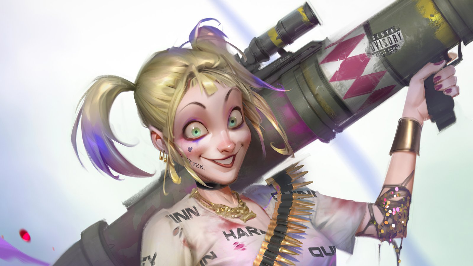 Crazy Harley Quinn 4k Wallpaper