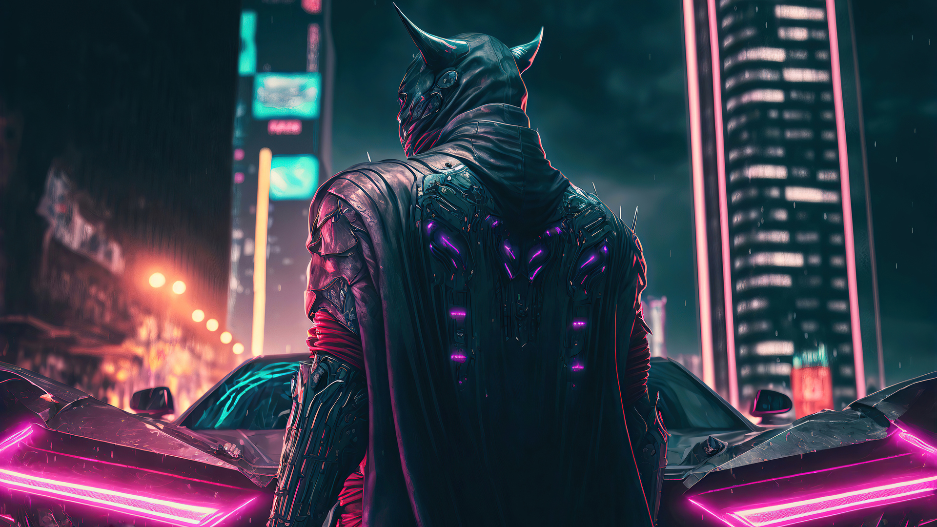 Cyber Batman 5k Wallpaper