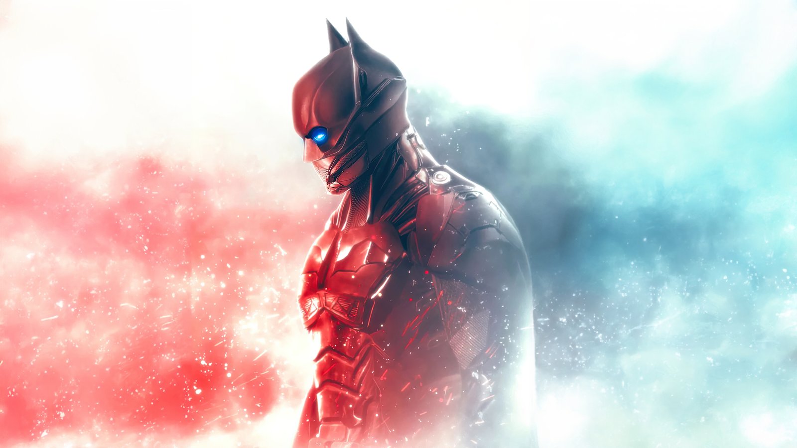 Cybernatic Batman Wallpaper