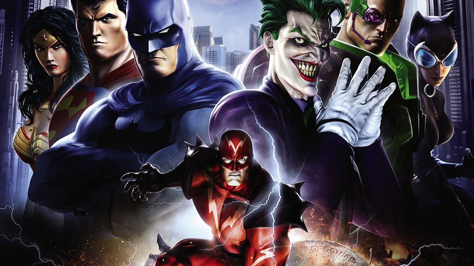 Dc Superheroes And Villians Wallpaper