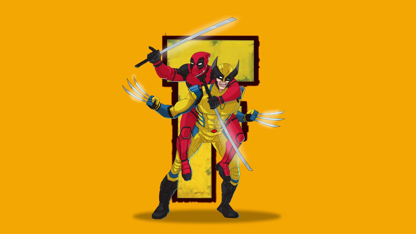 Deadpool And Wolverine Vigil Wallpaper