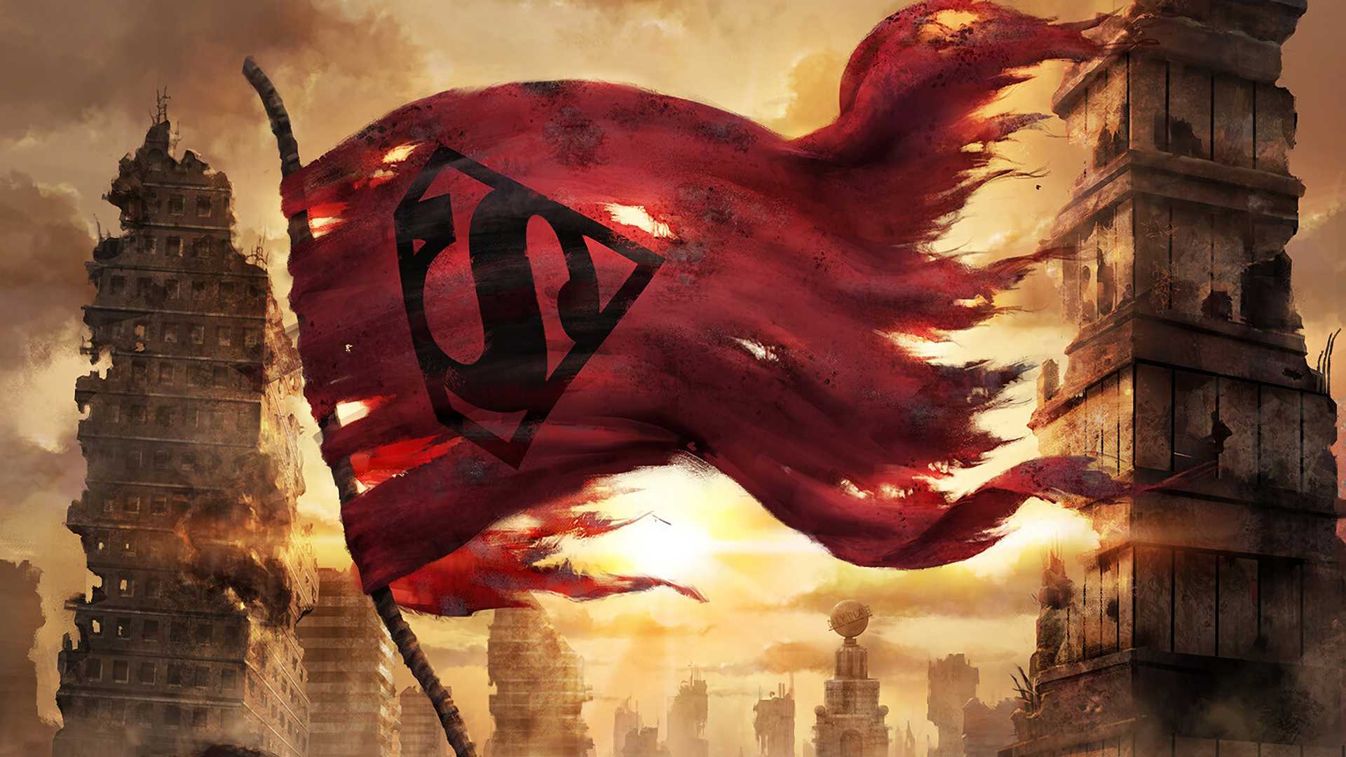 Death Of Superman Wallpaper