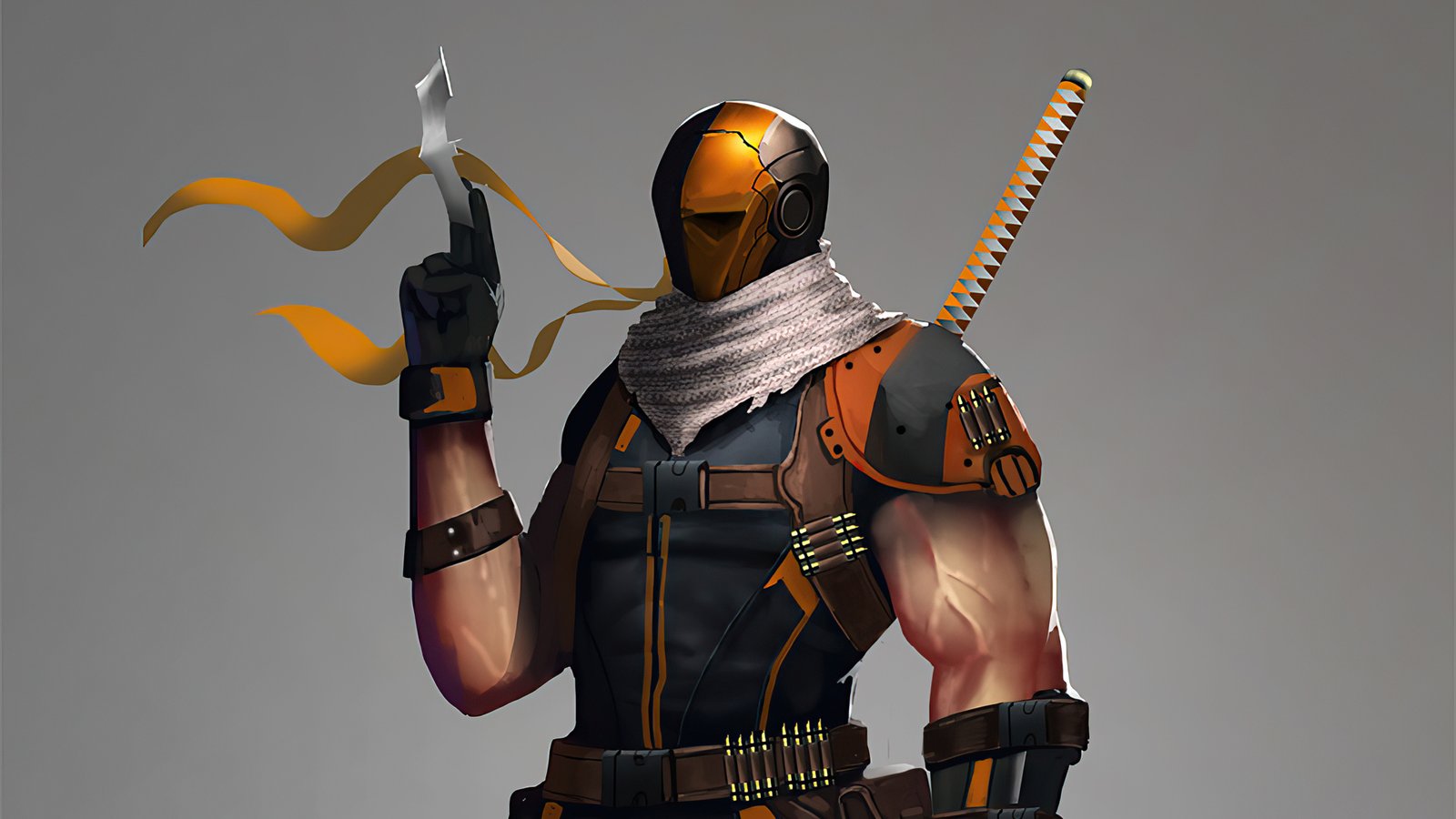 Deathstroke 4k 2020 Art Wallpaper