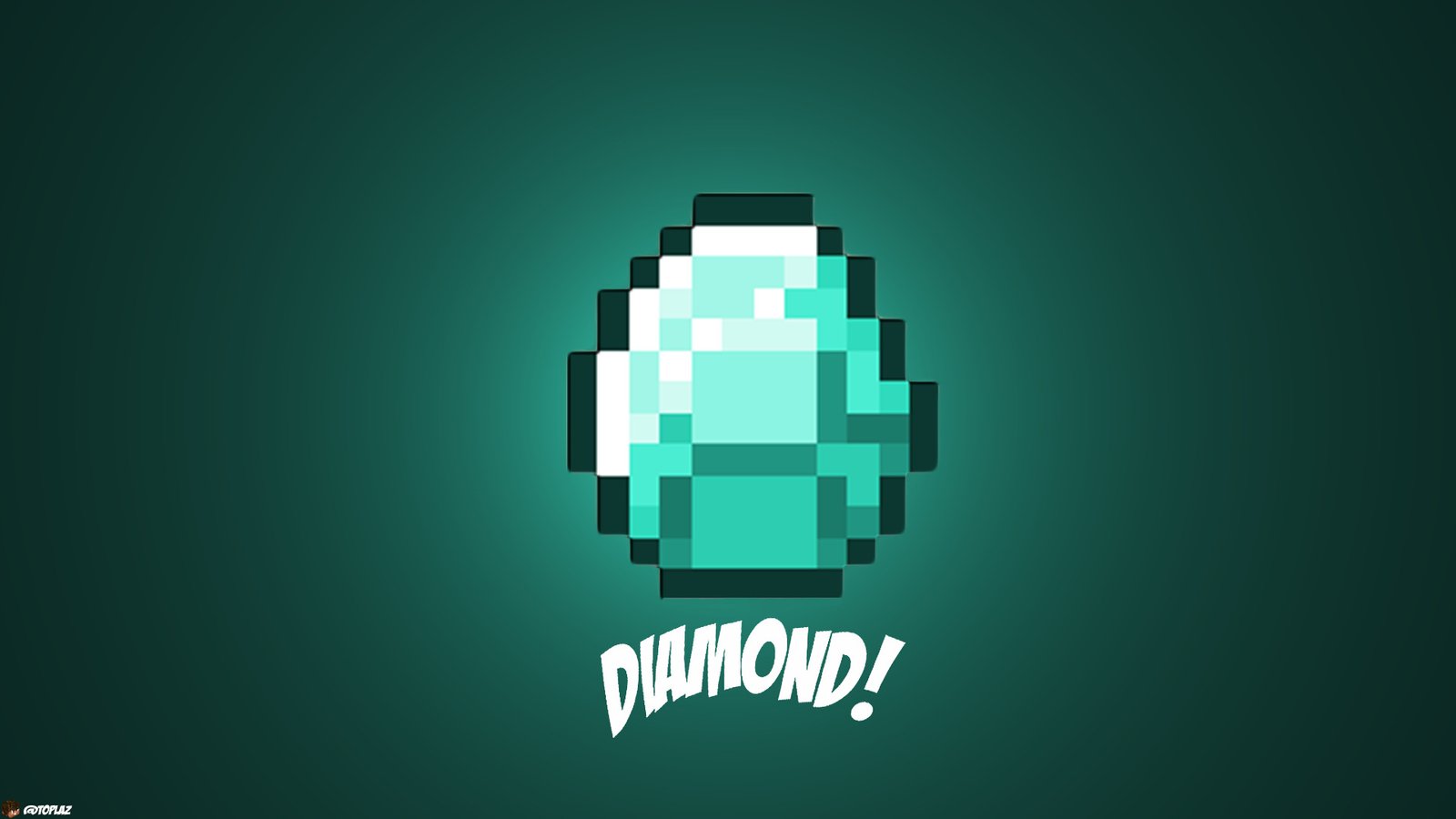 Diamond Minecraft Wallpaper