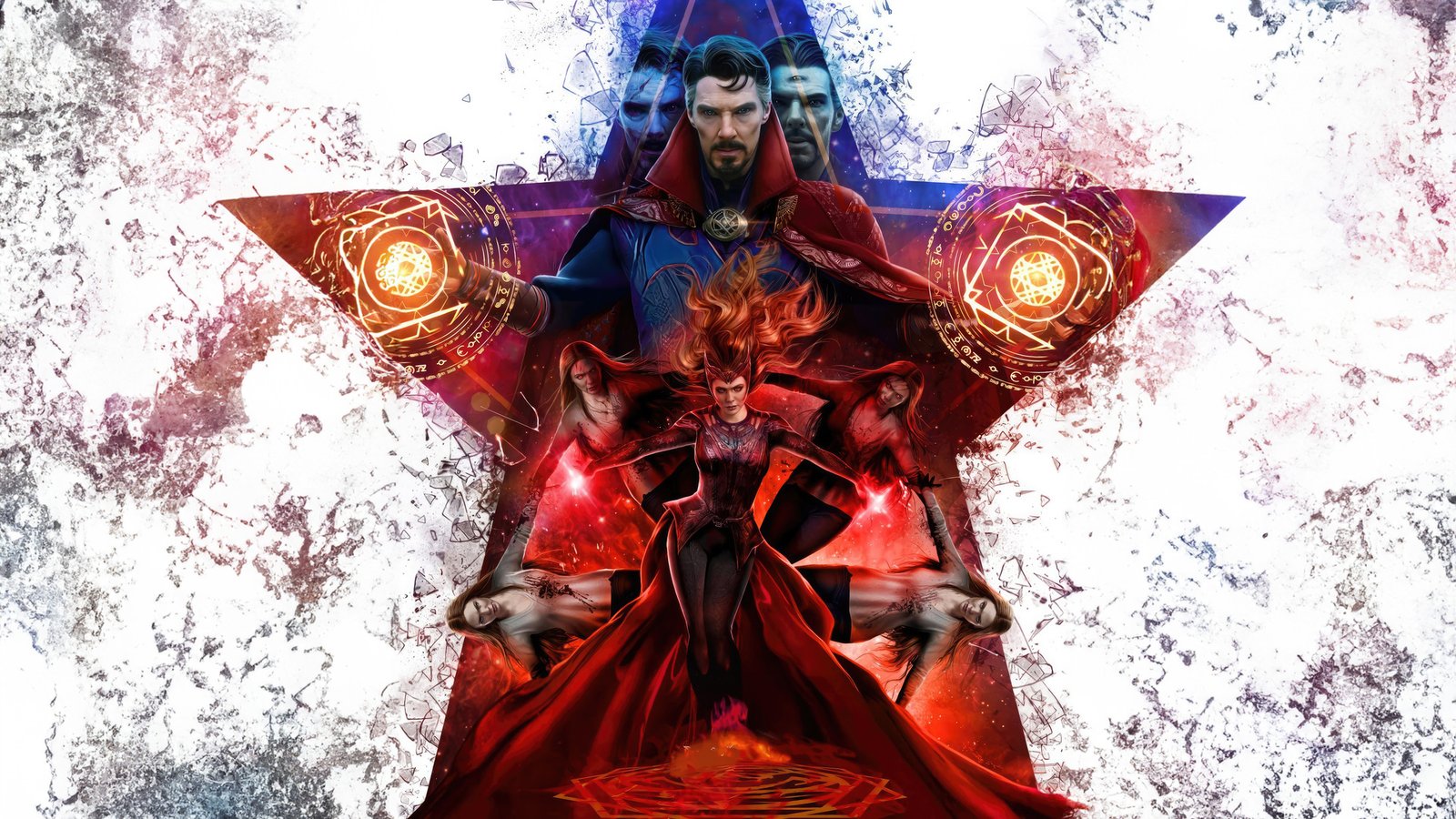 Doctor Strange In The Multiverse Of Madness 5k Poster Wallpaper