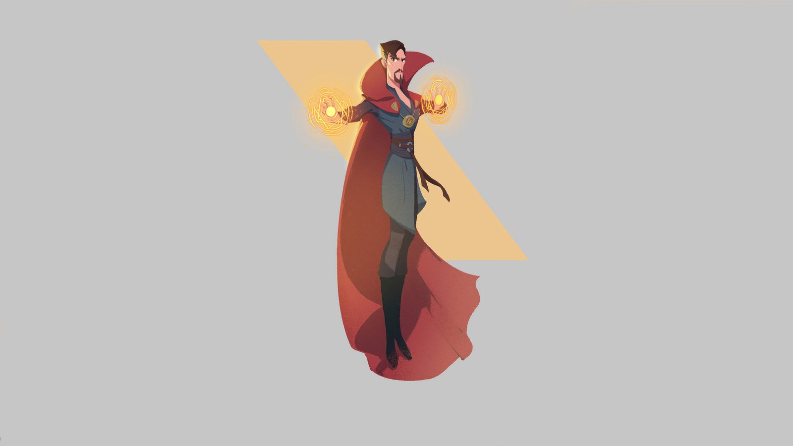 Doctor Strange Minimal 4k Wallpaper