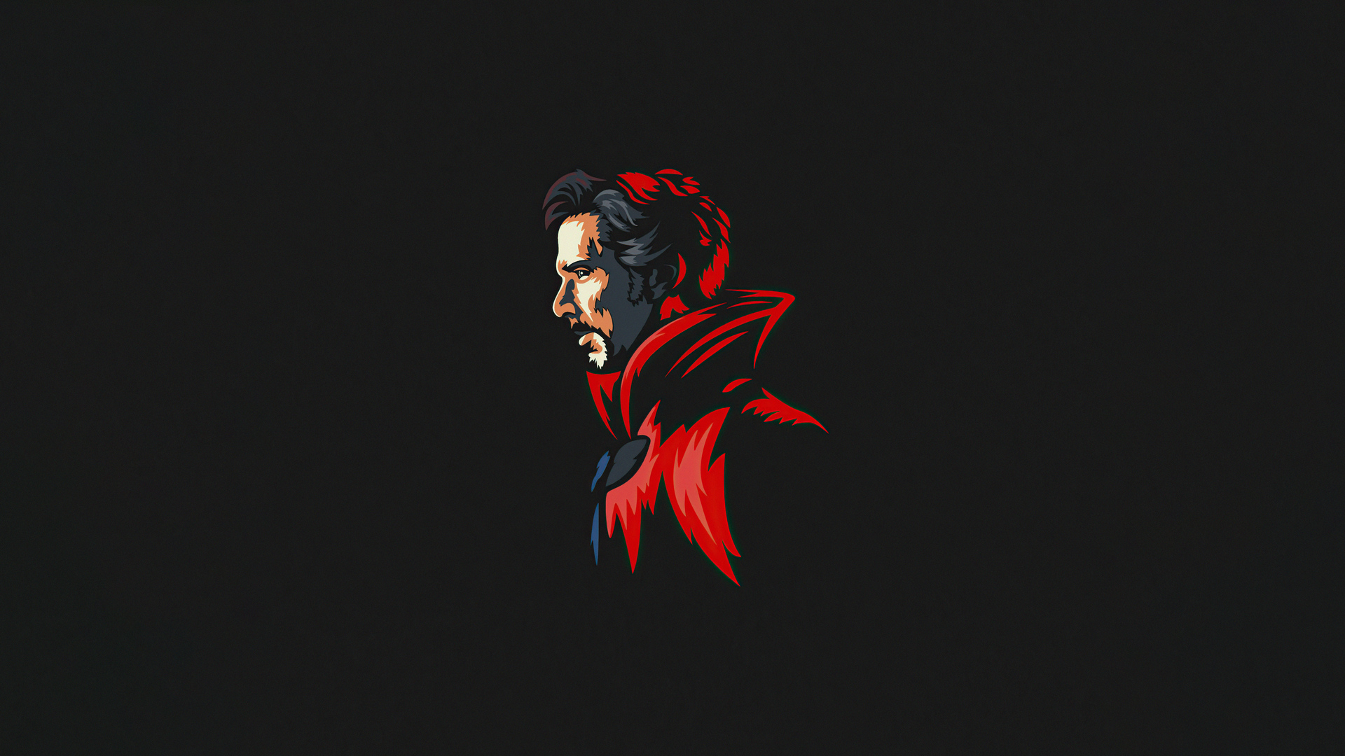 Doctor Strange Minimal 5k Wallpaper