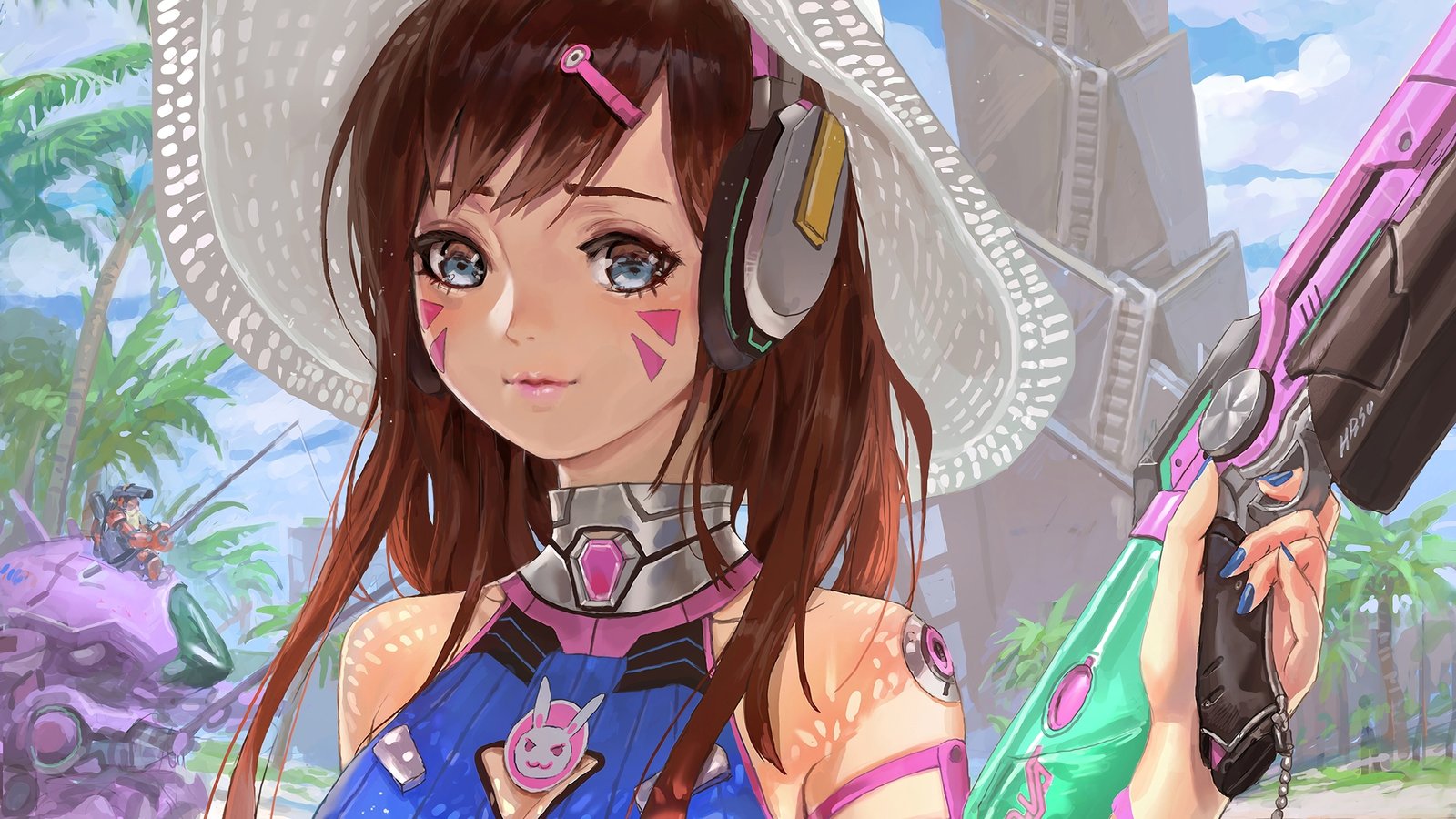 Dva 4k Overwatch Wallpaper