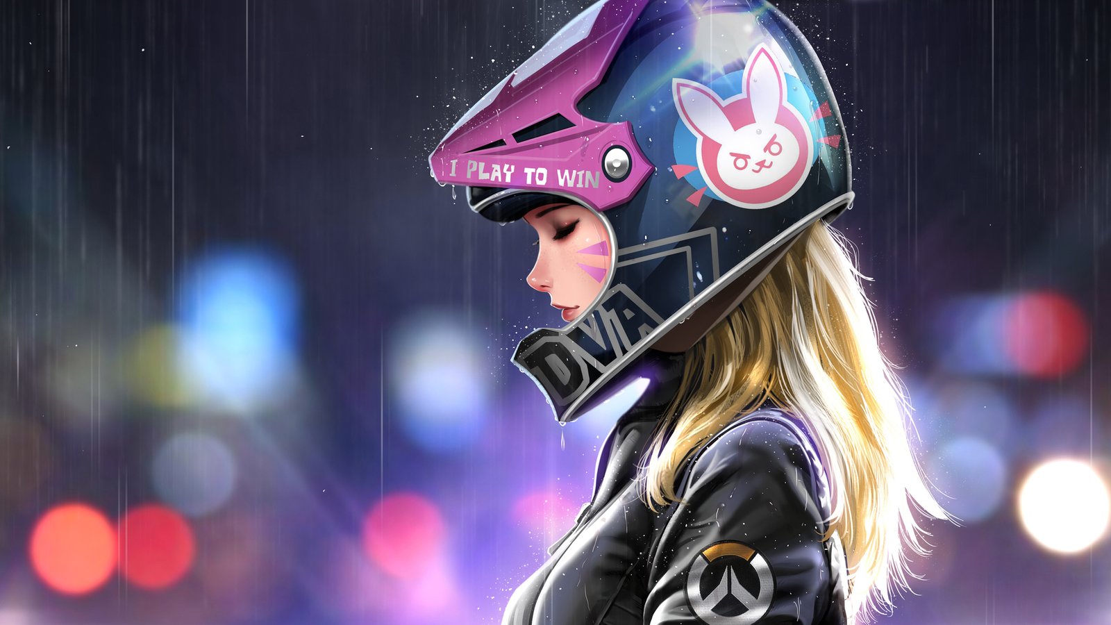 Dva Biker Girl Wallpaper