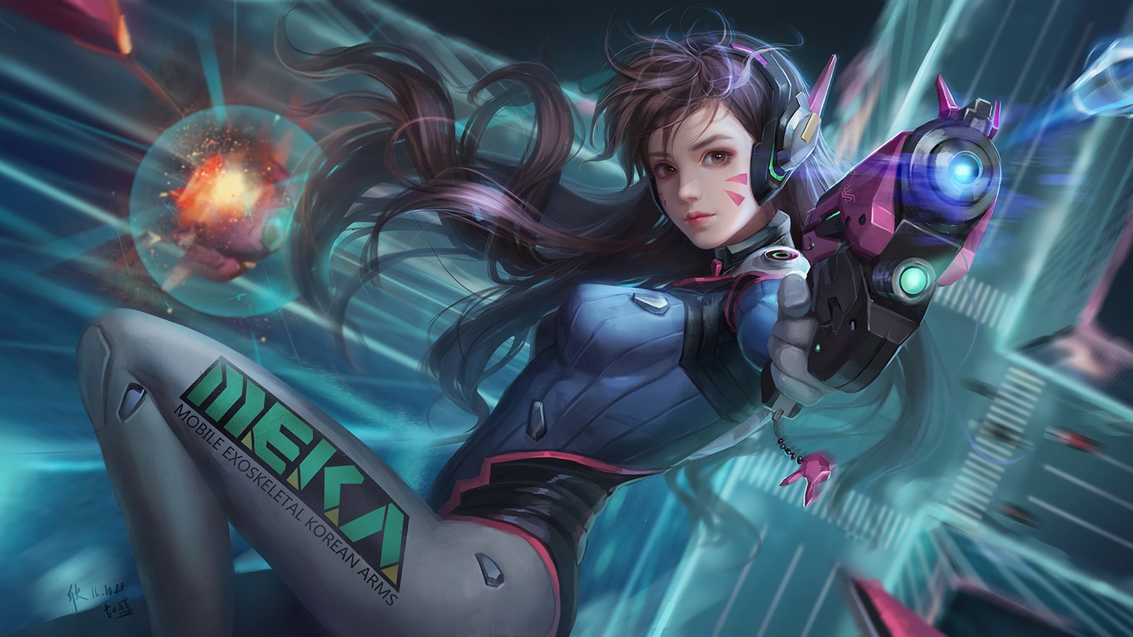 Dva Overwatch Best Wallpaper