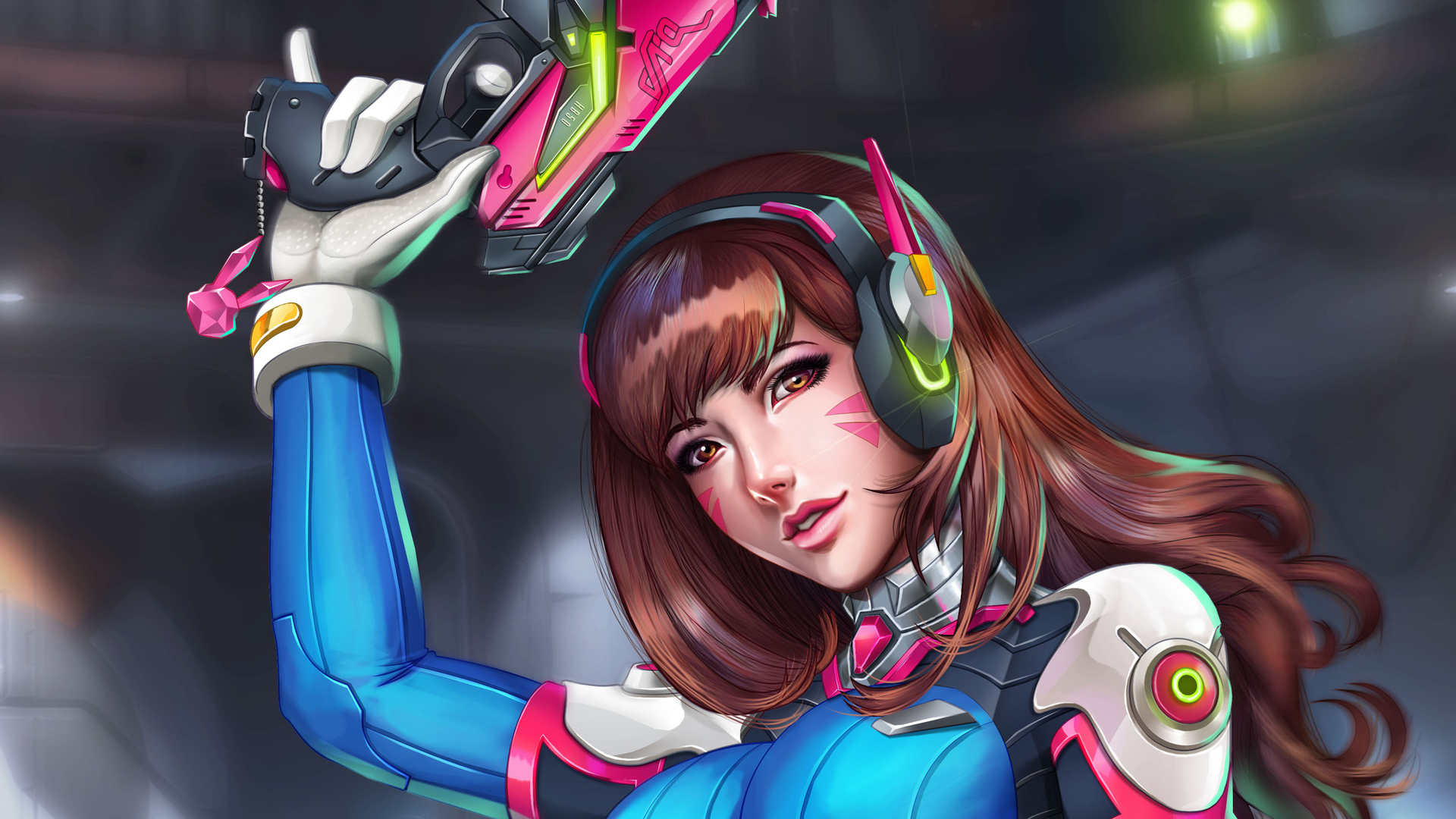 Dva Overwatch Game 4k Wallpaper