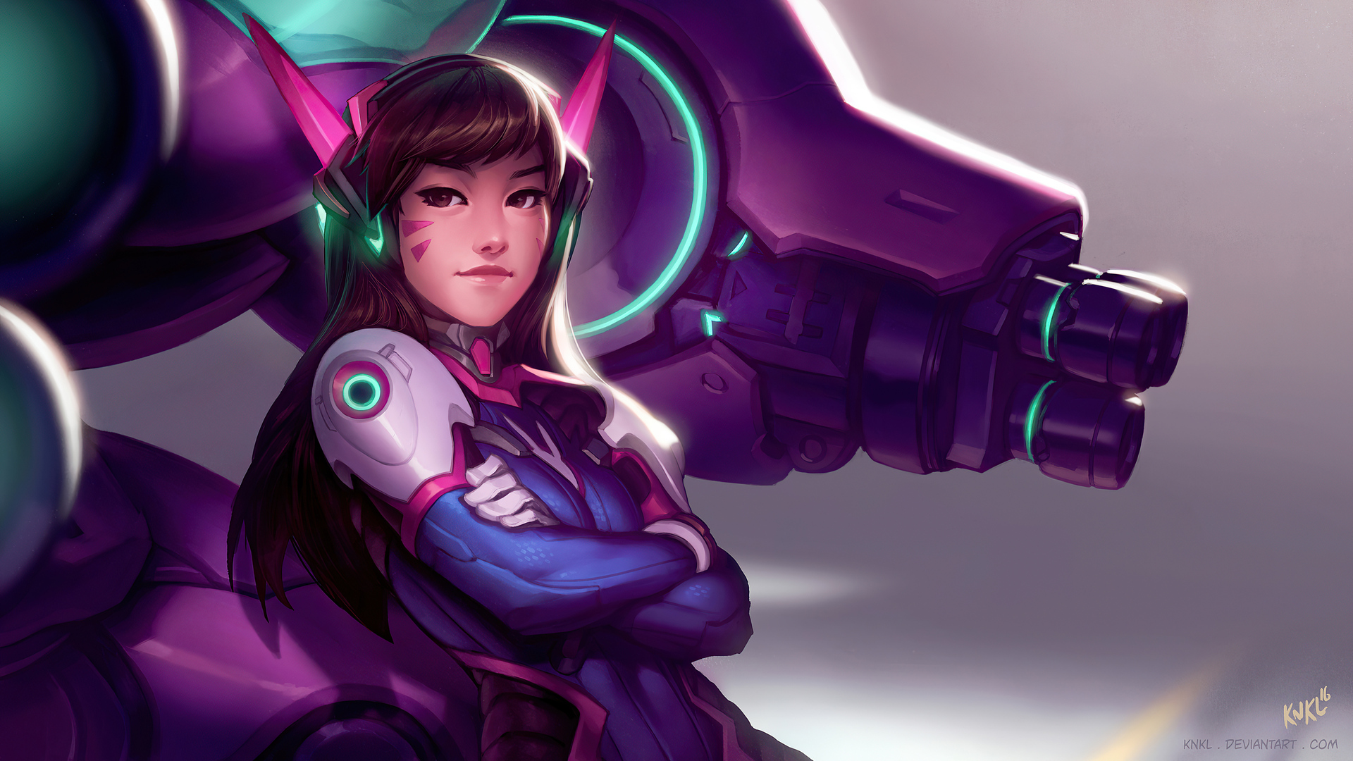 Dva Overwatch Game Artwork 4k Wallpaper