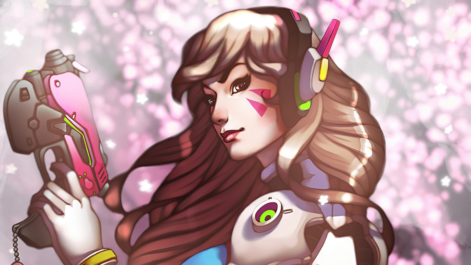 Dva Overwatch Games Artwork Wallpaper