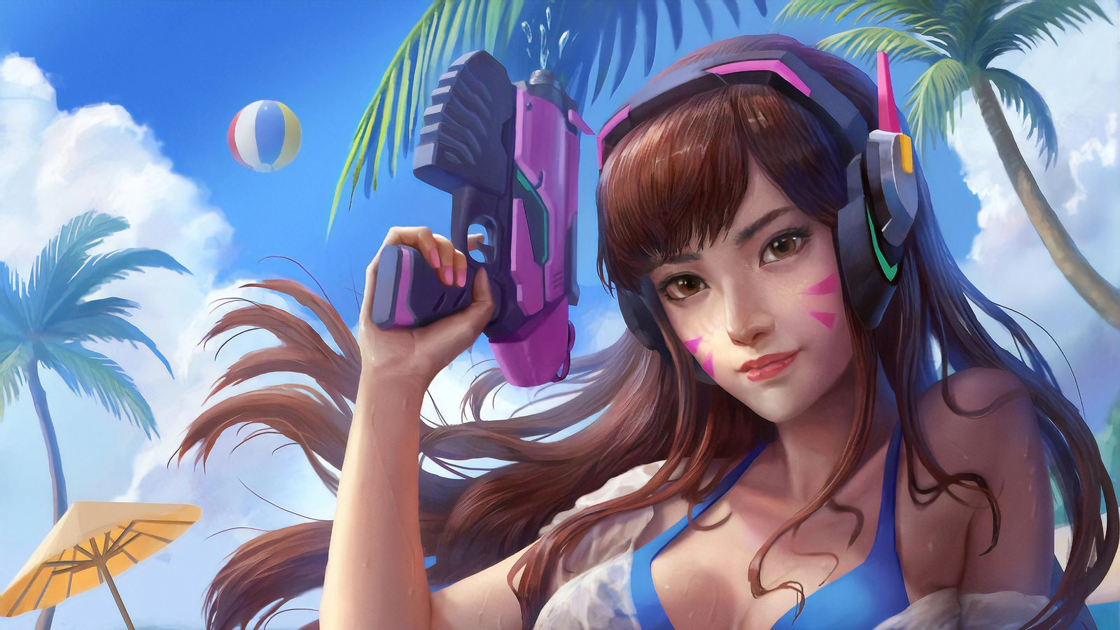 Dva Summer Version Wallpaper