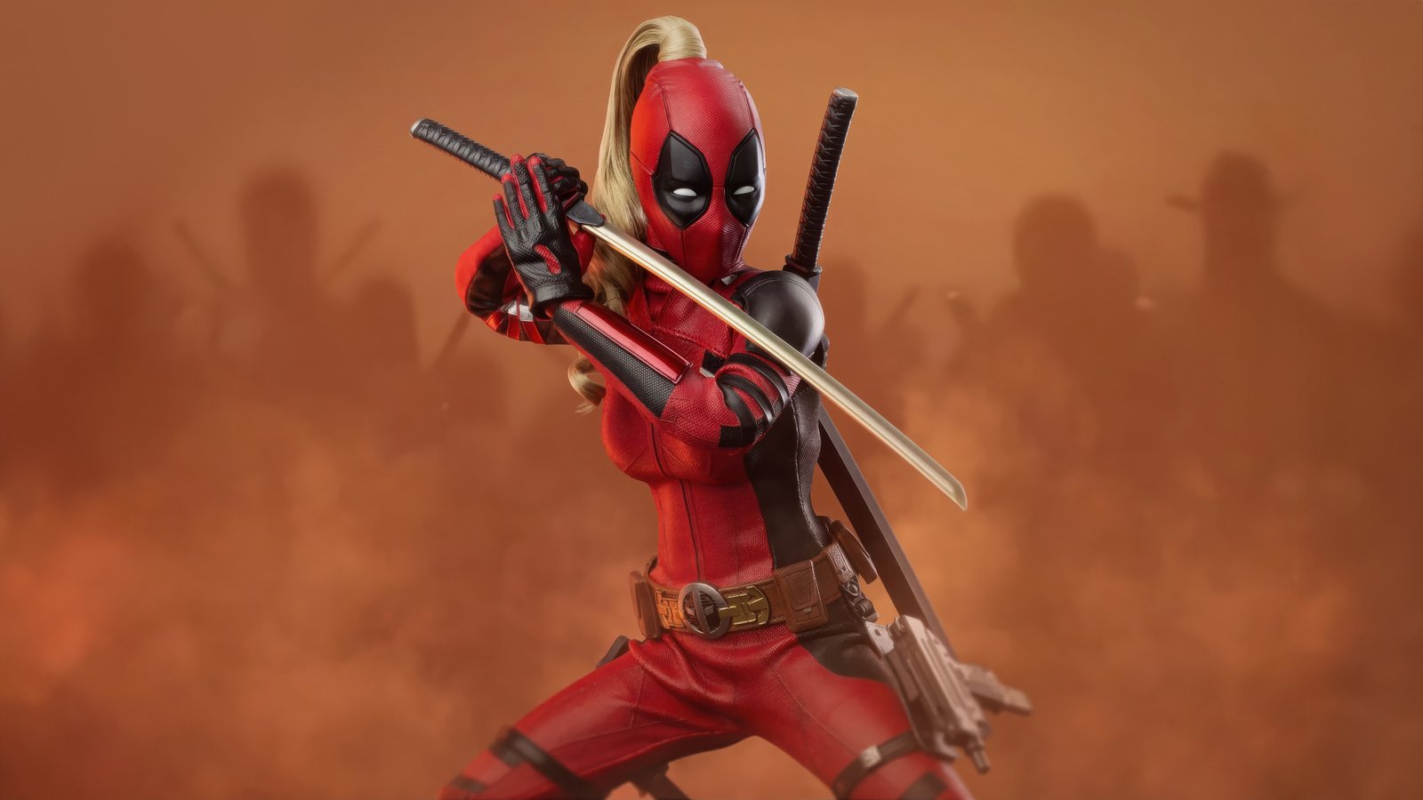 Dynamic Lady Deadpool Wallpaper