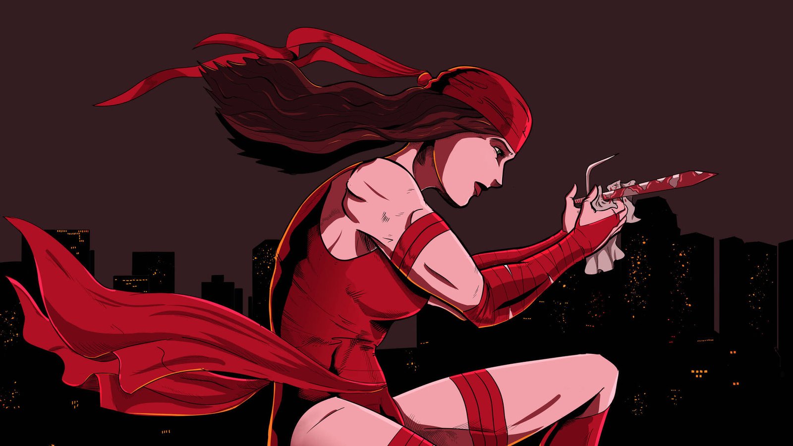 Elektra Artwork Wallpaper