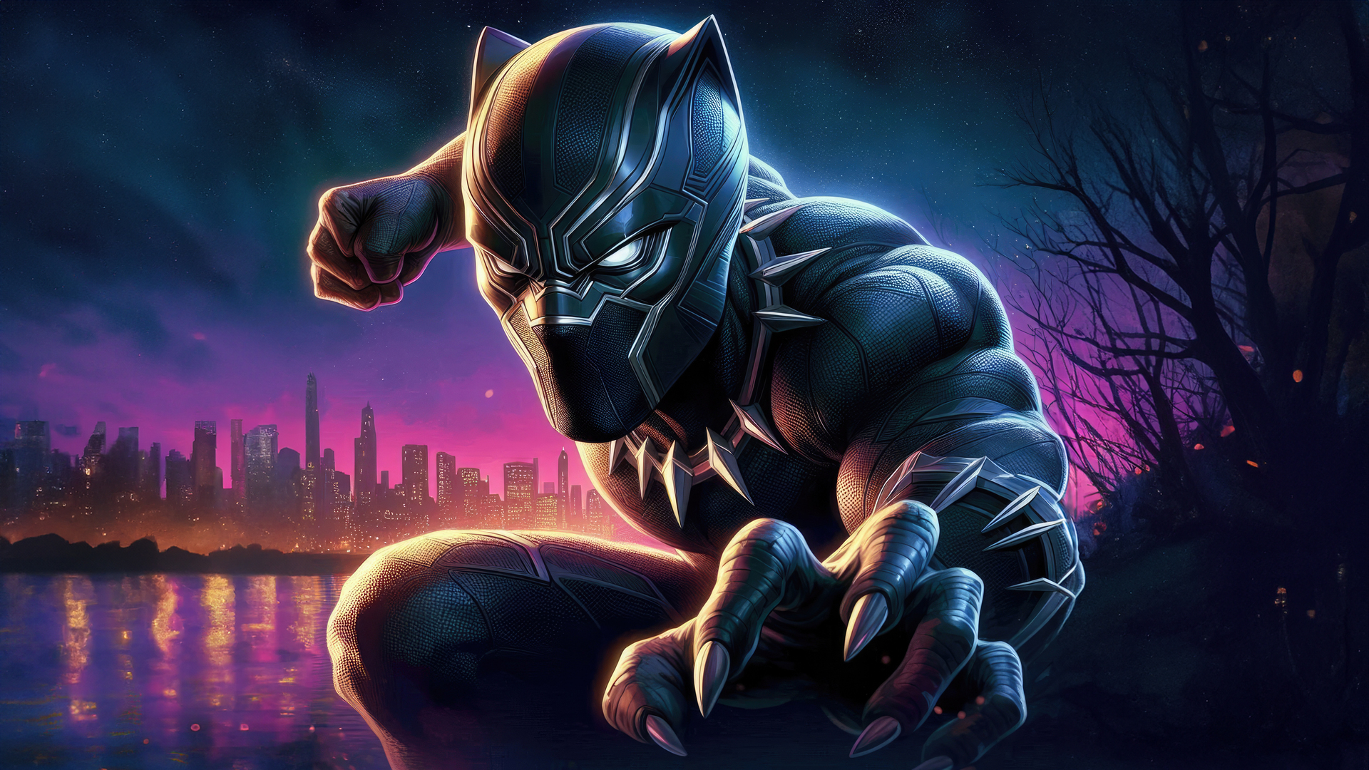 Embracing The Legacy Of Black Panther Wallpaper