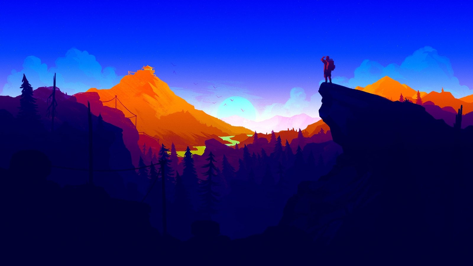 Firewatch 4k Wallpaper