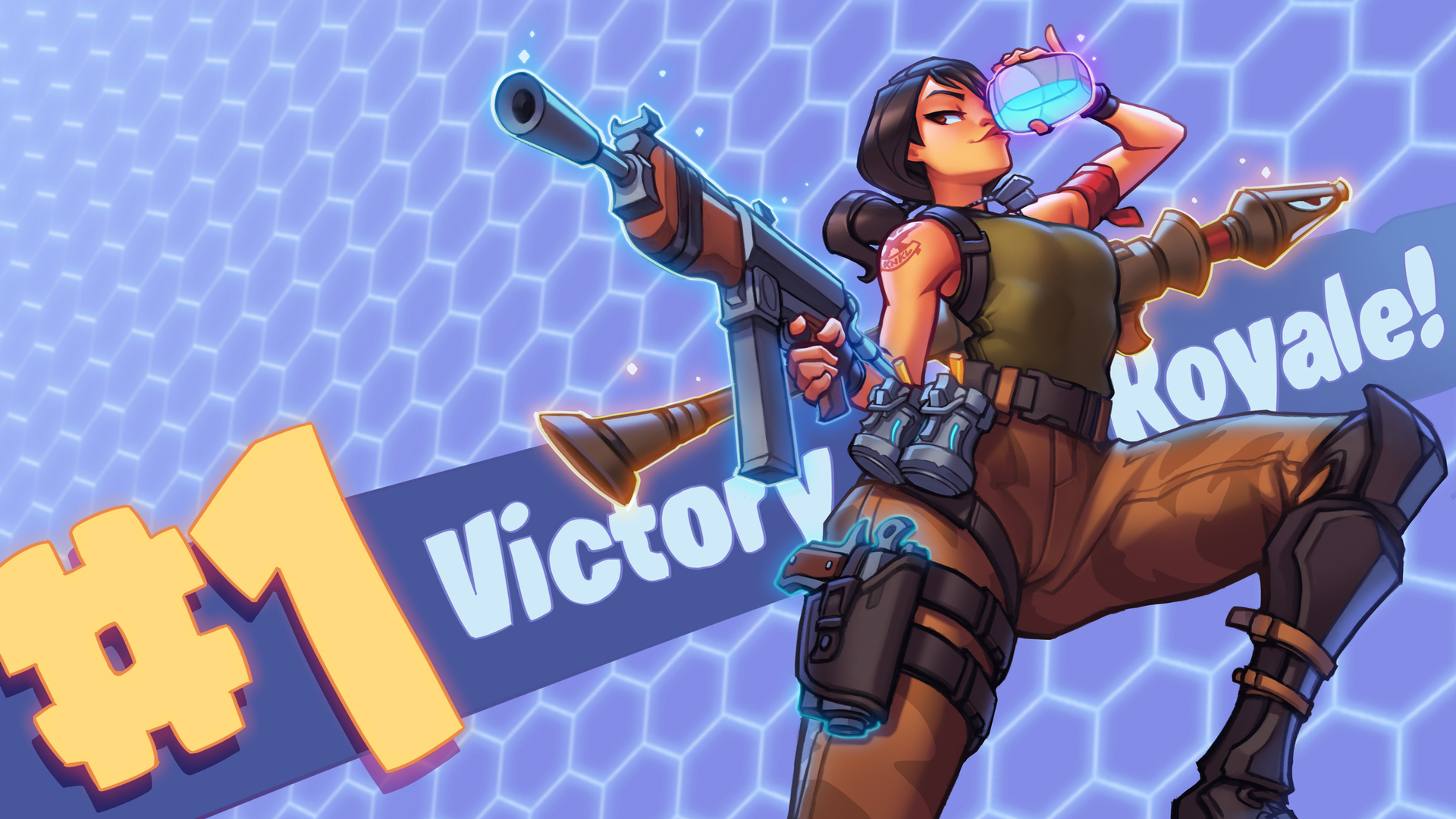 Fortnite 2018 Victory Royale Wallpaper