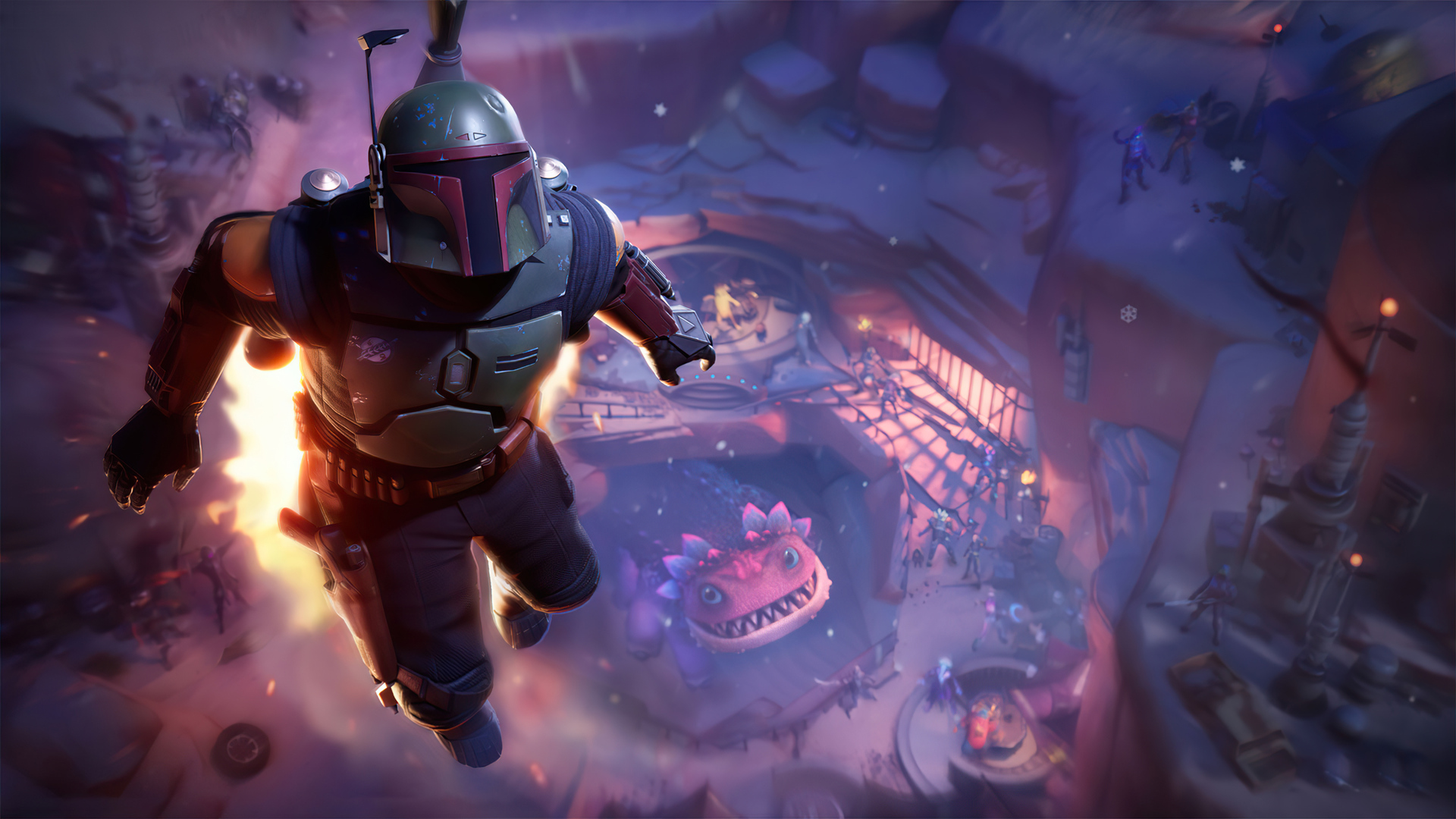 Fortnite Boba Fett 4k Wallpaper