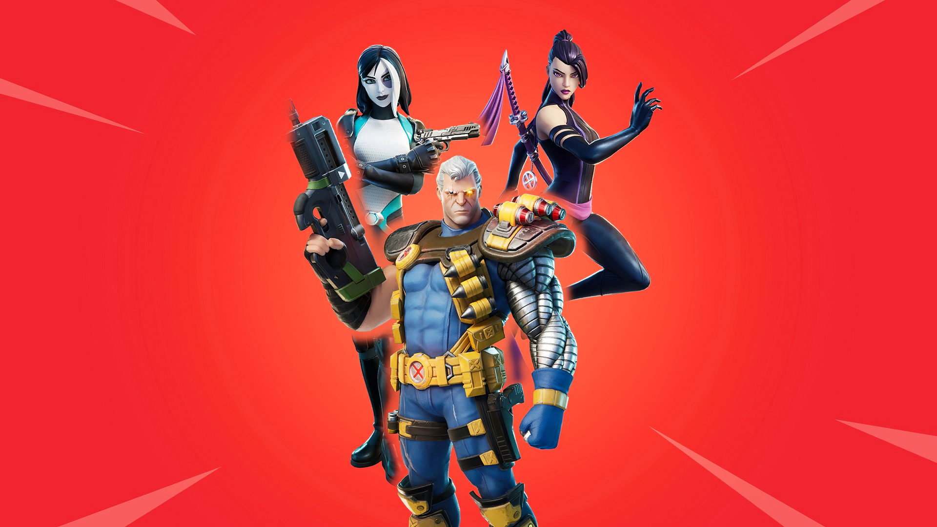 Fortnite Game X Force Wallpaper