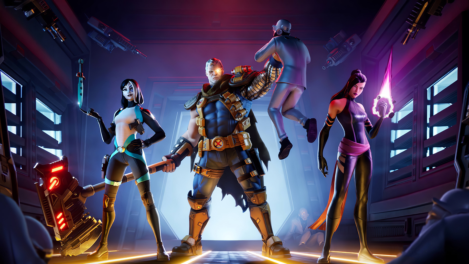 Fortnite X Force 4k 2020 Wallpaper