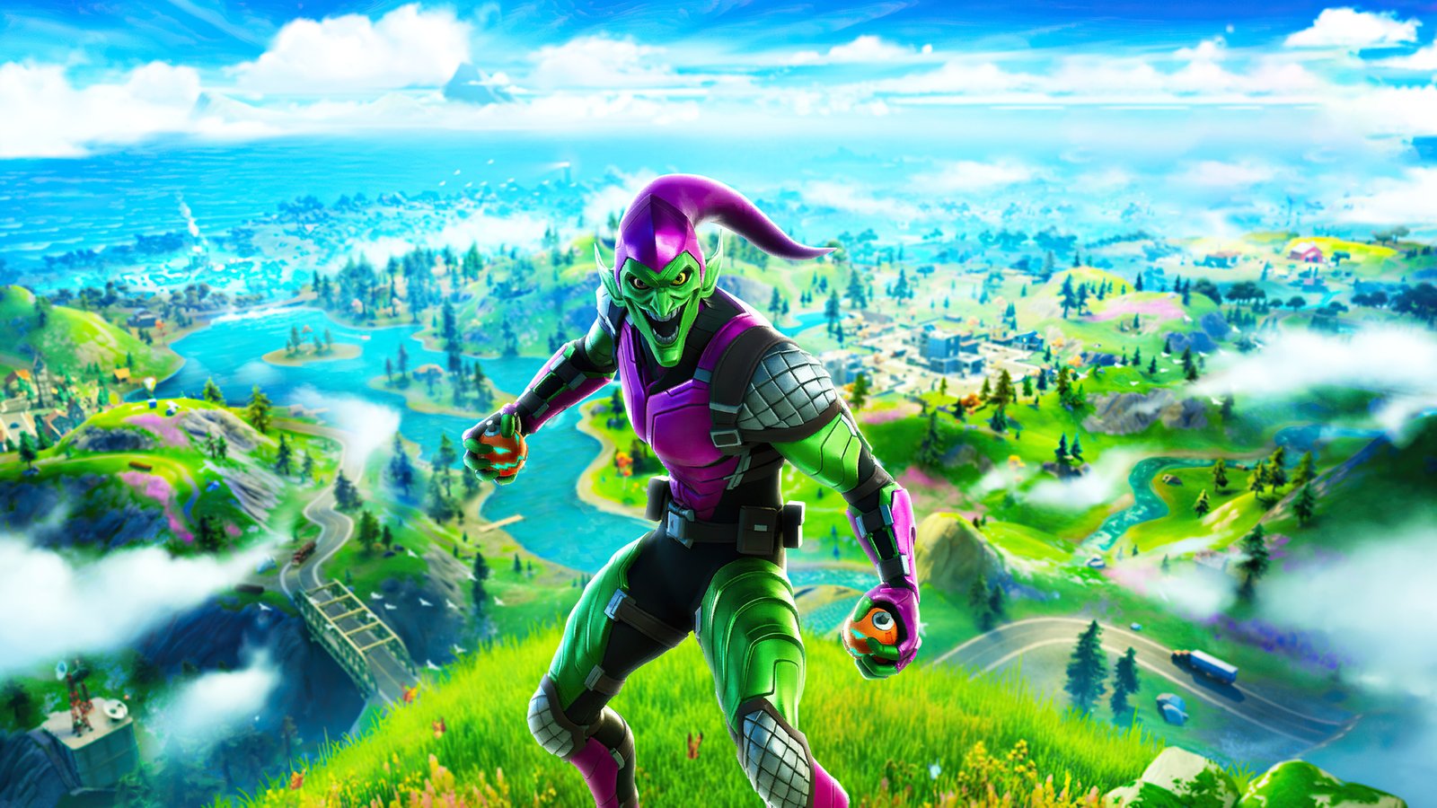 Fortnites Green Goblin Wallpaper