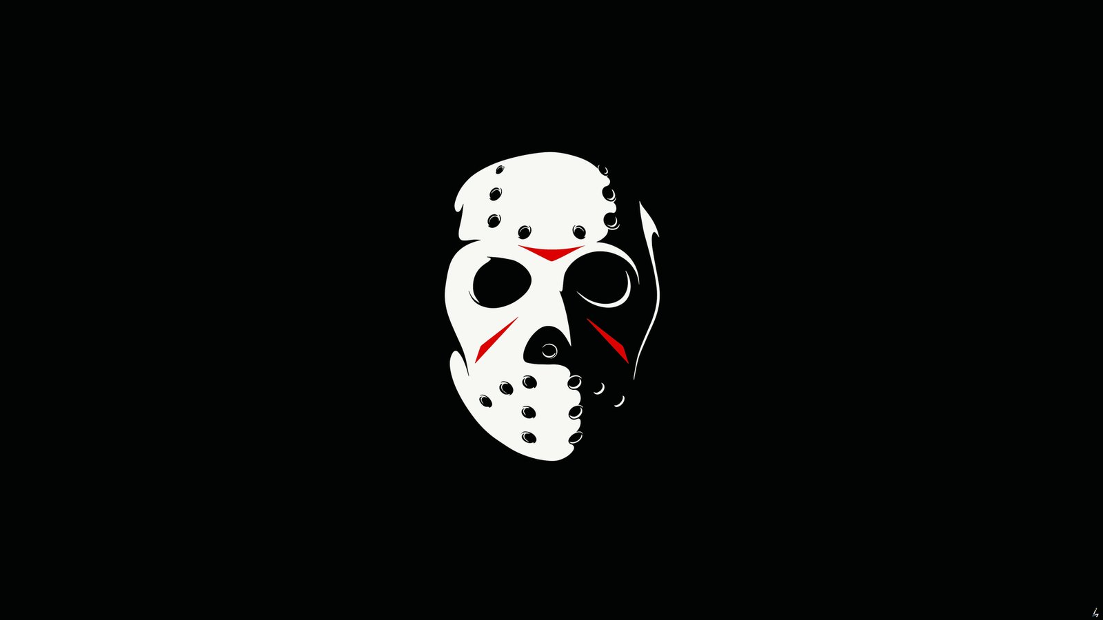 Friday The 13th The Game Minimalism Dark 4k Wallpaper