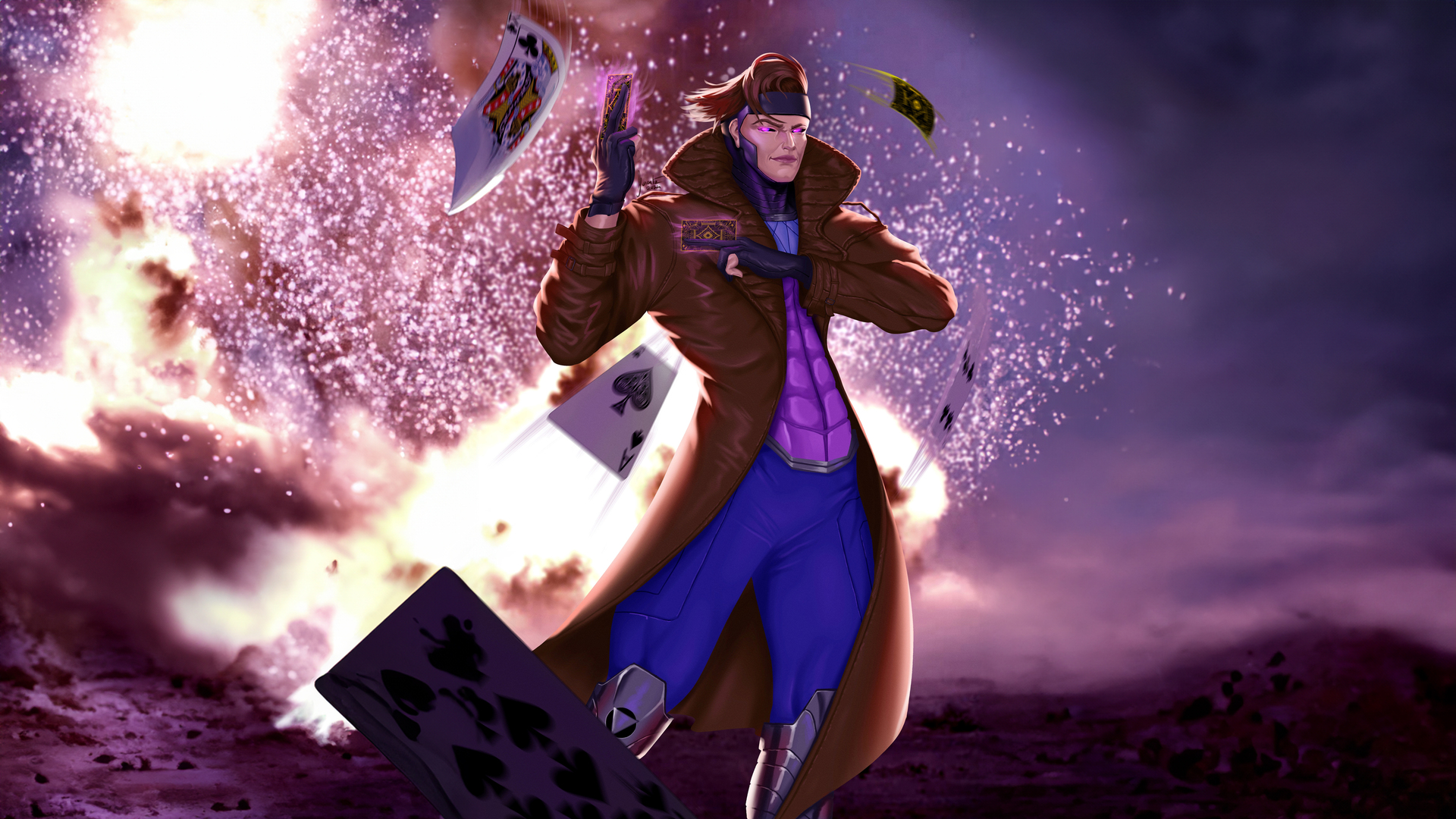 Gambit Unleashed Wallpaper