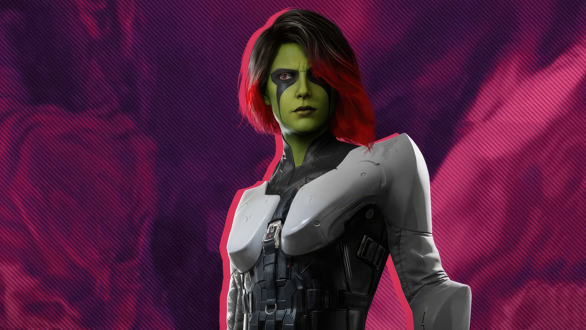 Gamora Marvels Guardians Of The Galaxy Wallpaper