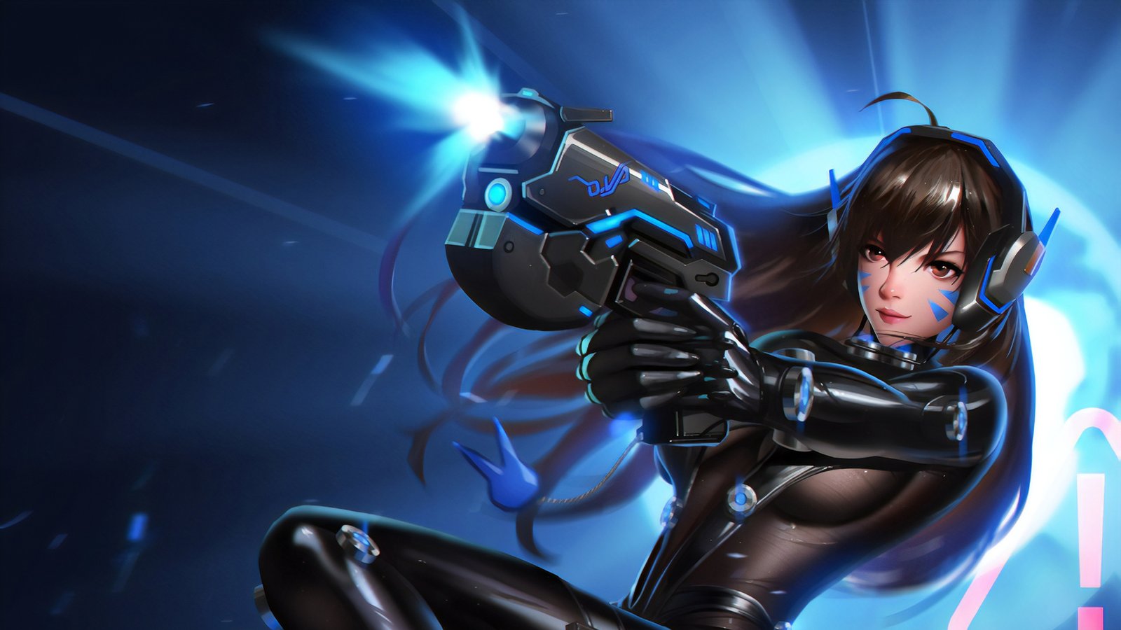 Gantz Dva Overwatch Wallpaper