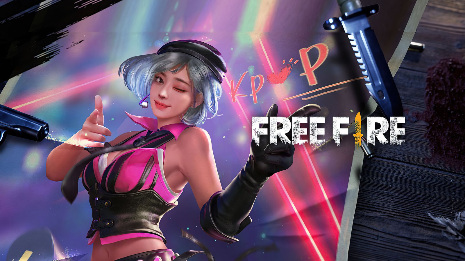 Garena Free Fire Kpop 4k Wallpaper