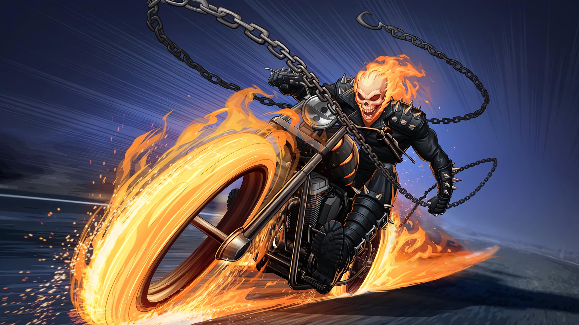 Ghost Rider Superhero Wallpaper