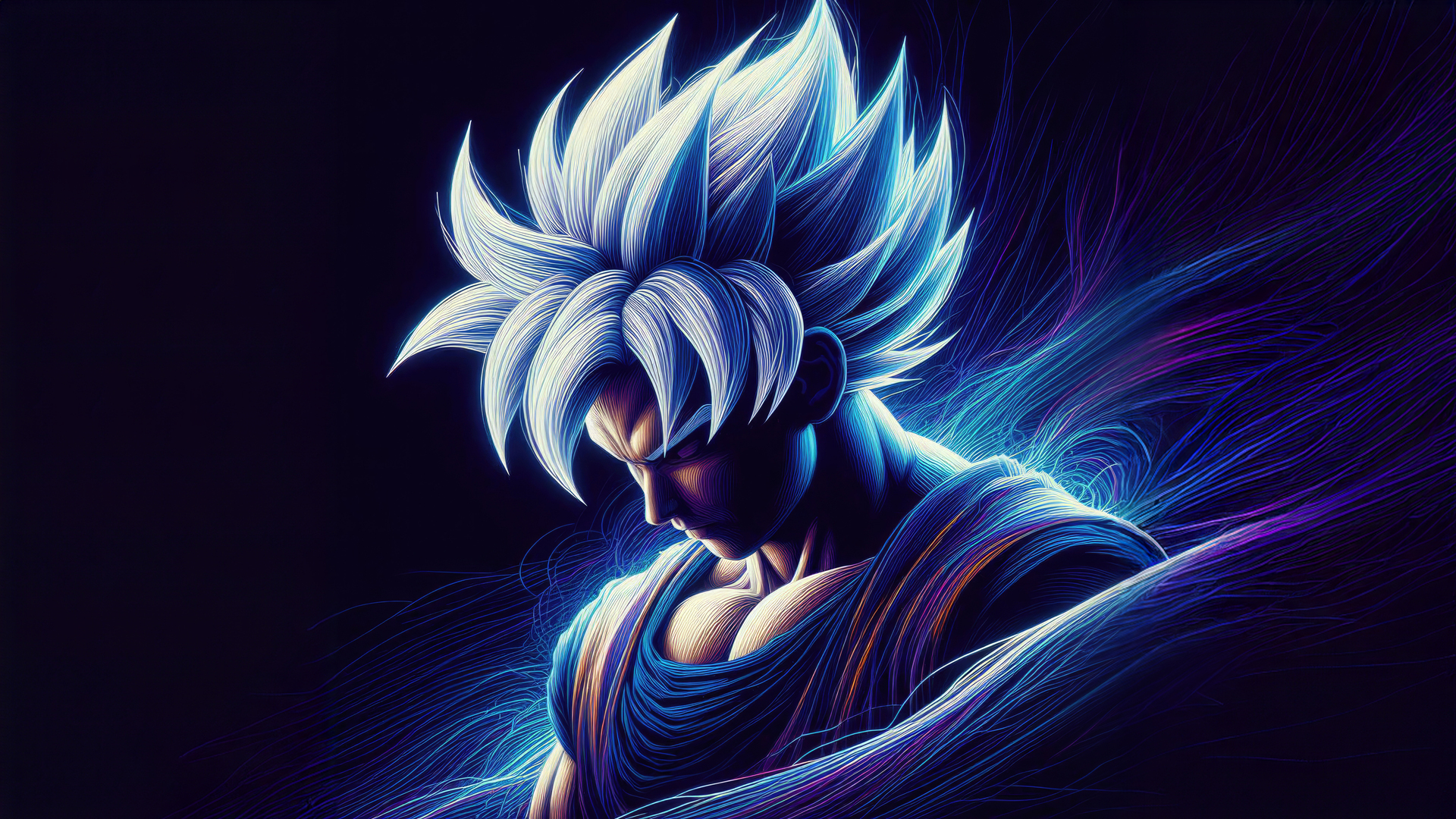 Goku Fearless Wallpaper