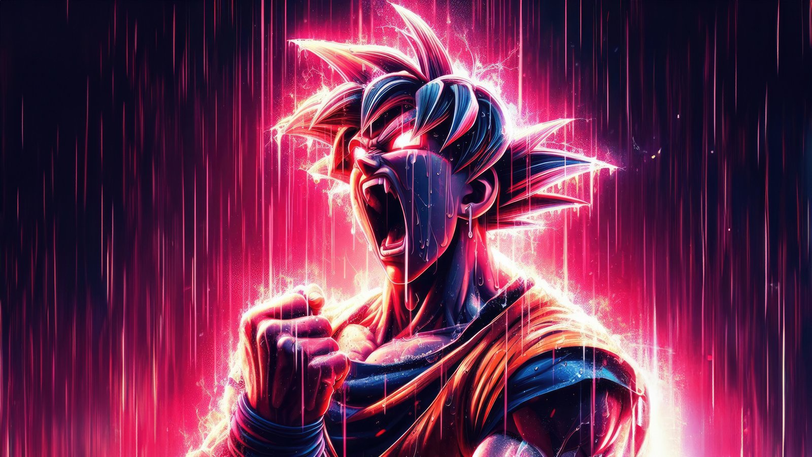 Goku Signature Move Wallpaper