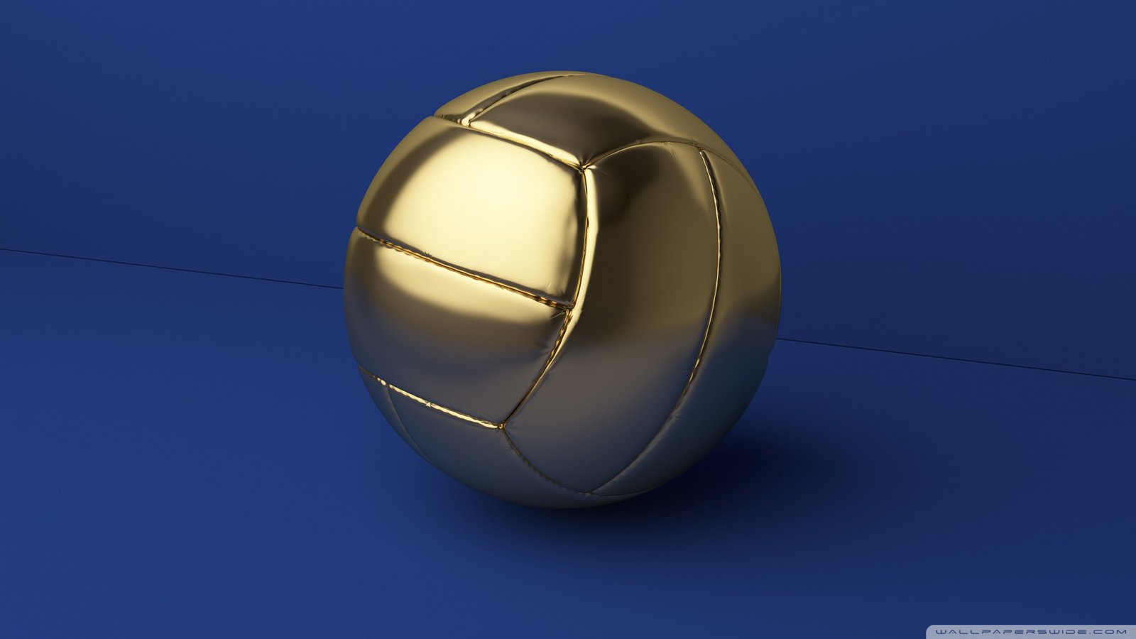 Gold Football Ball Wallpaper