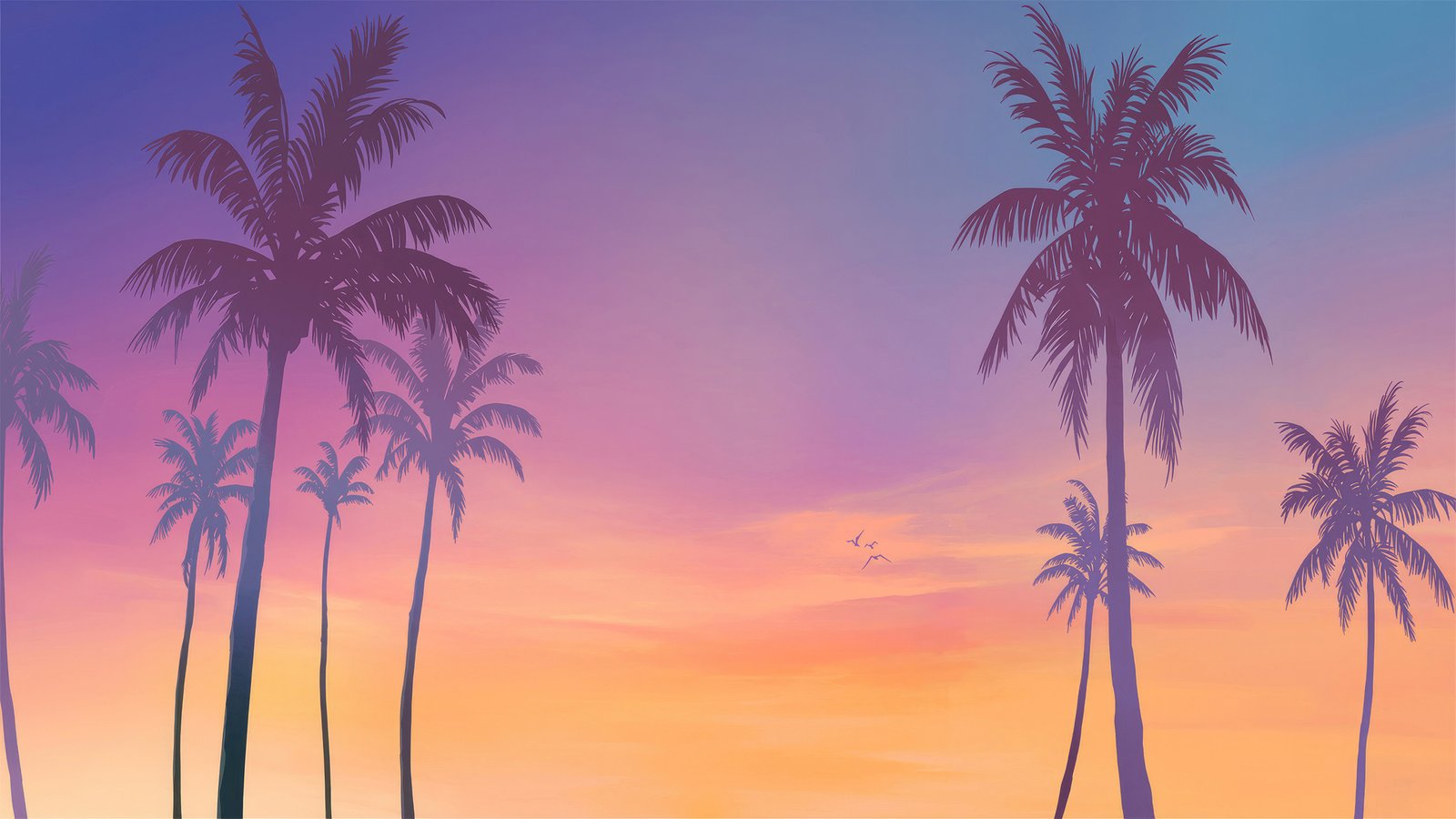 Gta 6 Palms Trees Wallpaper