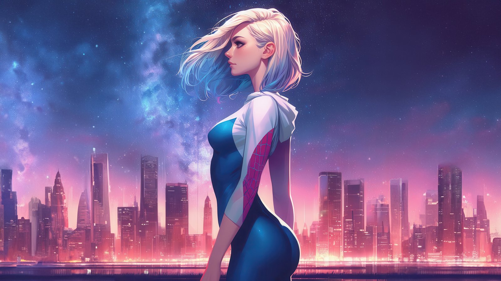 Gwen Stacy Resurrected Power Wallpaper