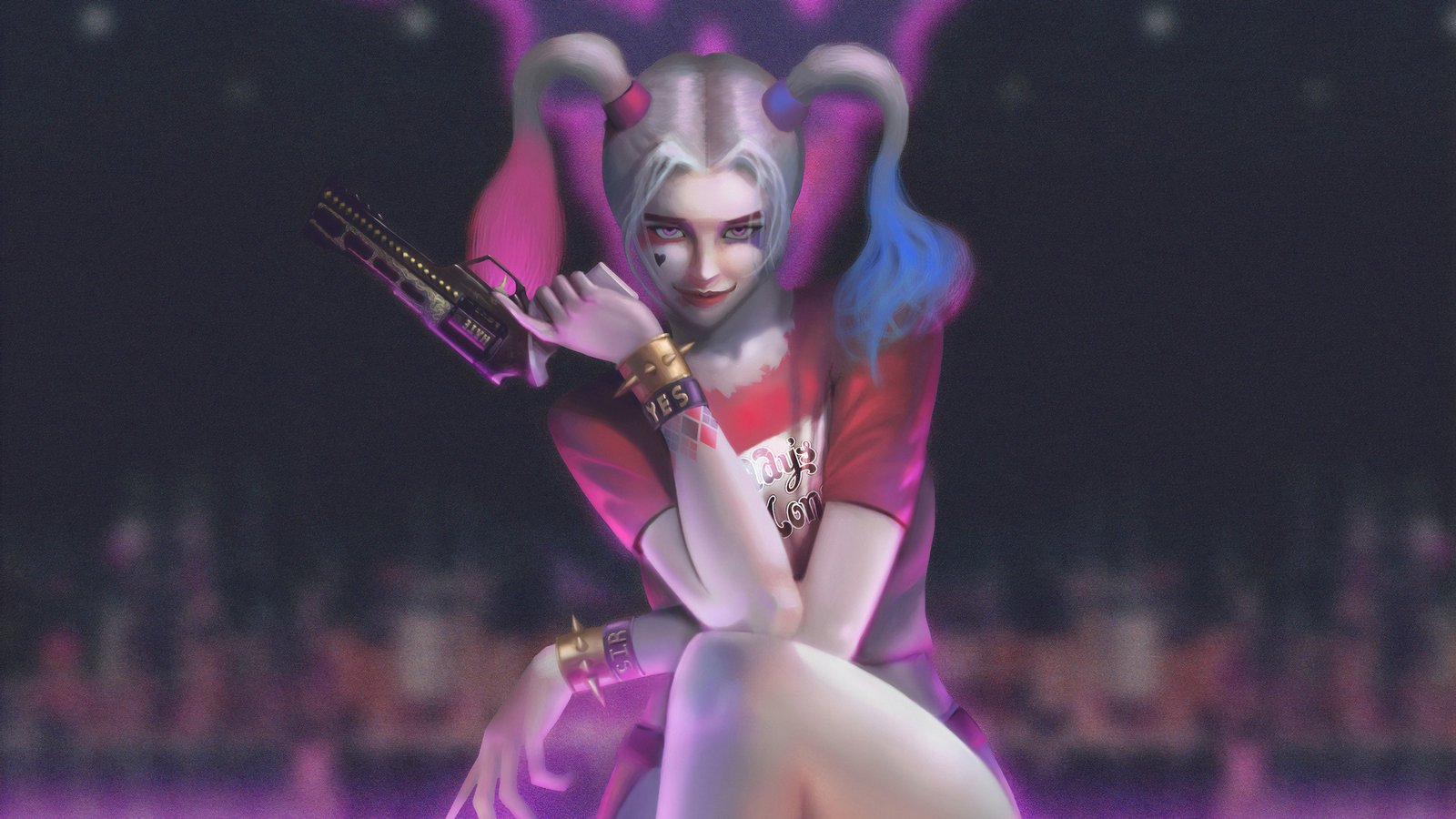 Harley Quinn Art 4k New Wallpaper