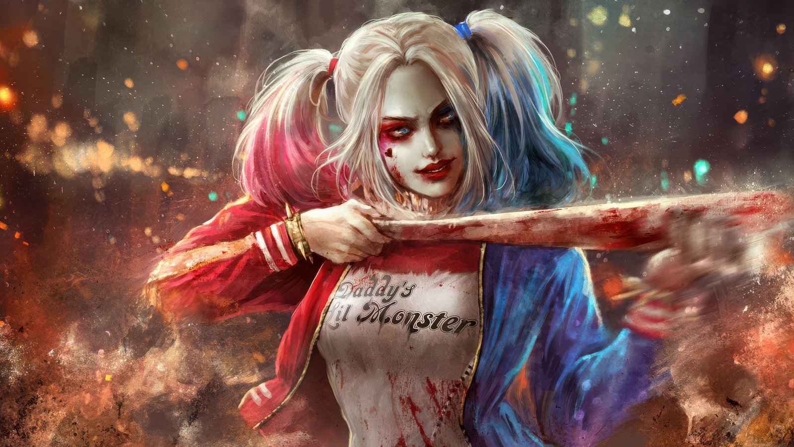 Harley Quinn Defiance Wallpaper