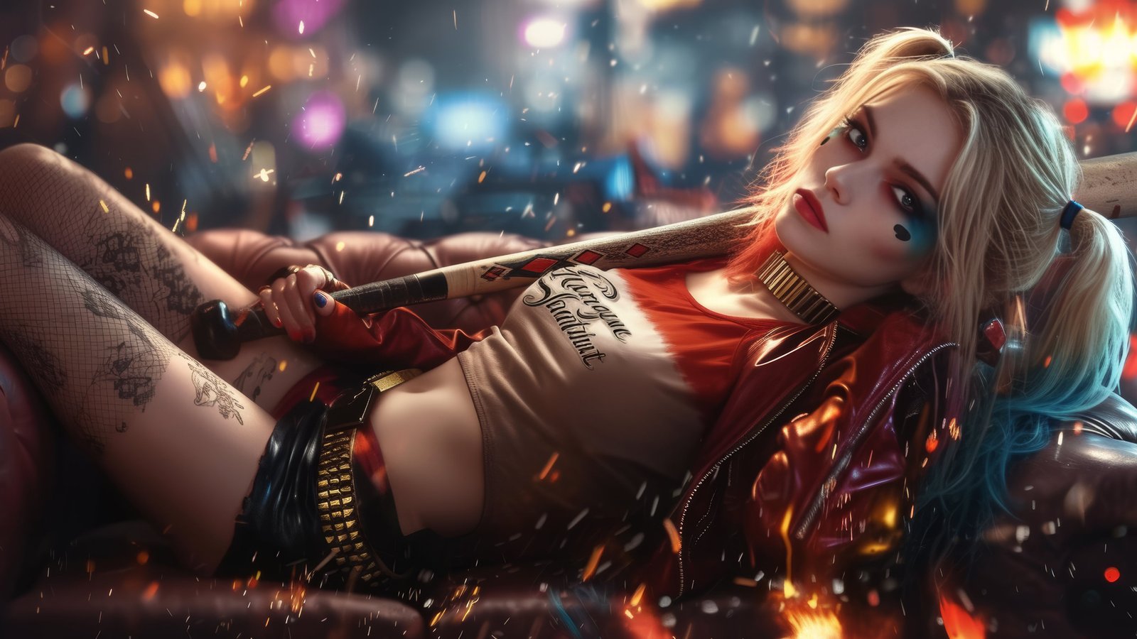 Harley Quinn Menace Wallpaper