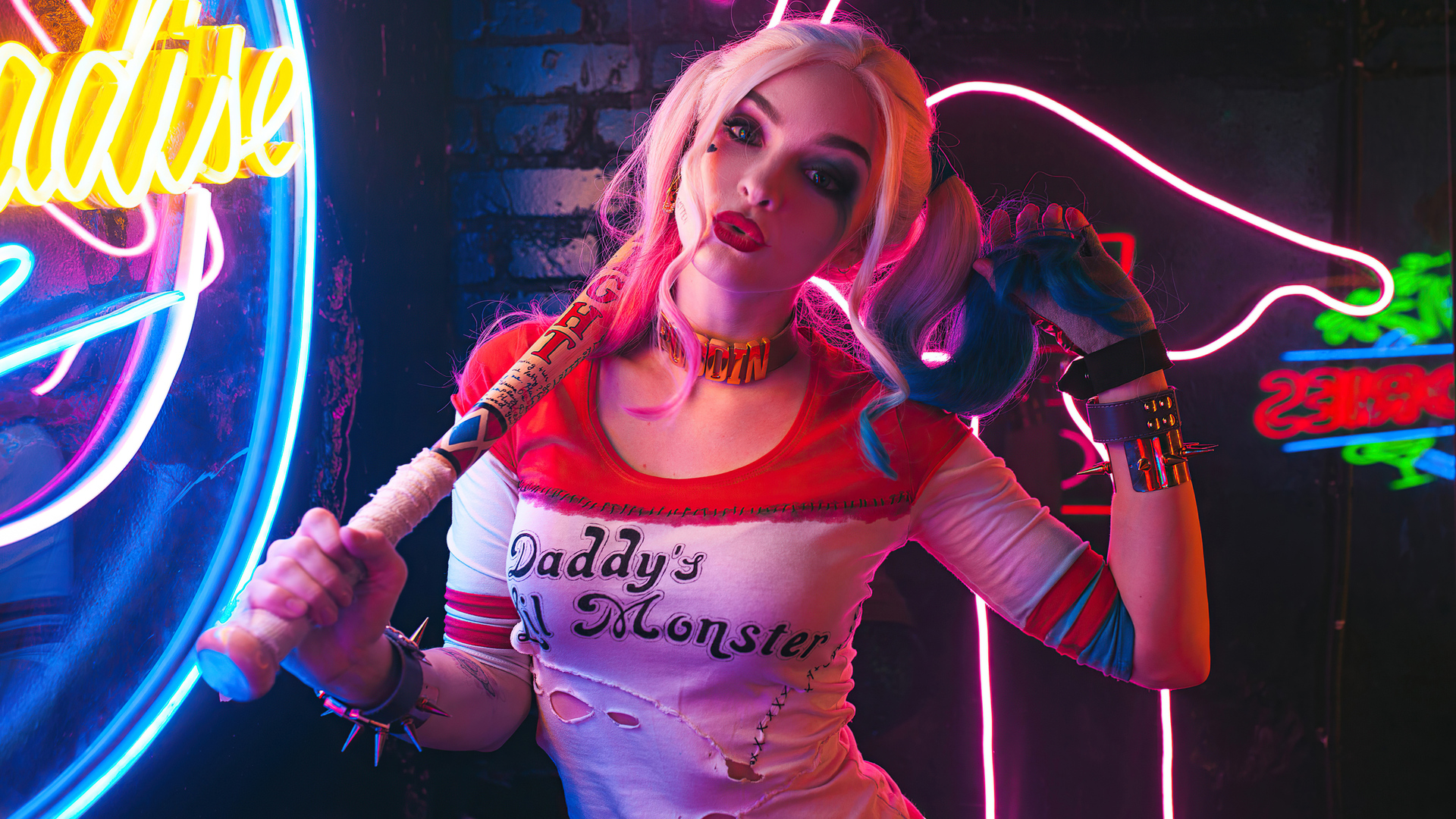 Harley Quinn Suicide Squad With Bat 4k Wallpaper